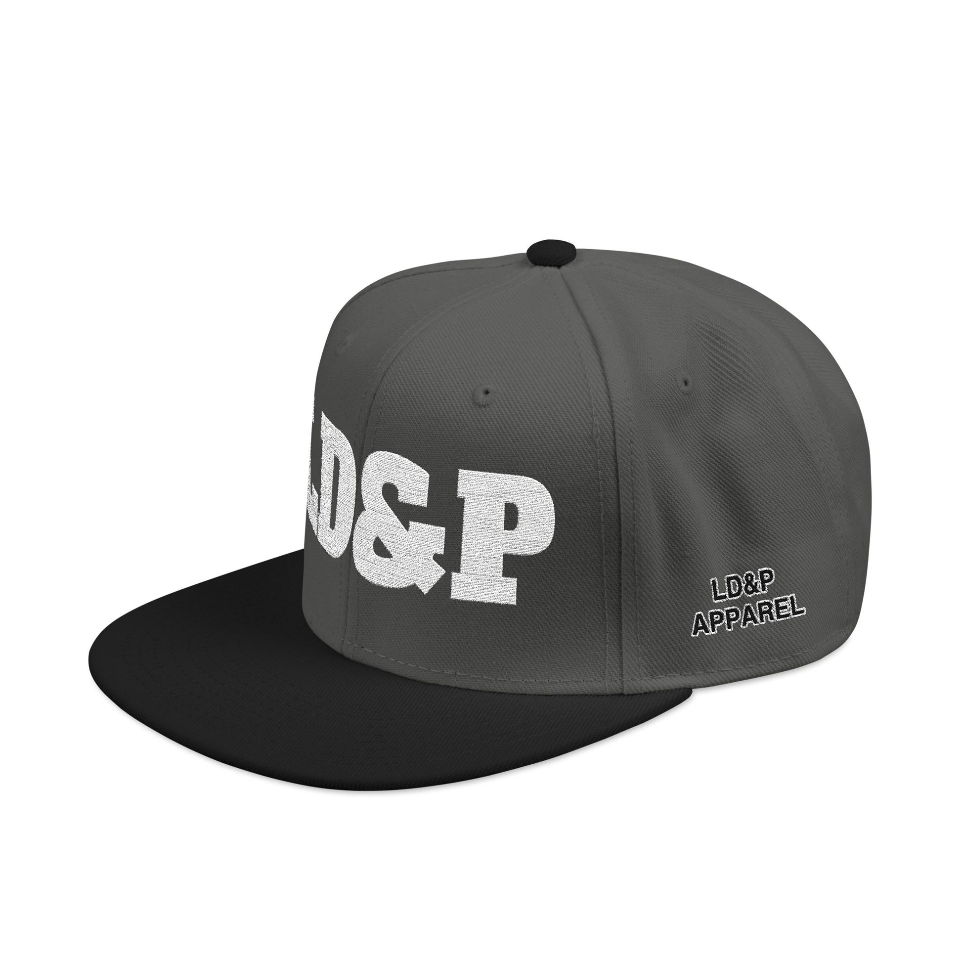Embroidered Snapback Cap - LD&P Apparel Design 2