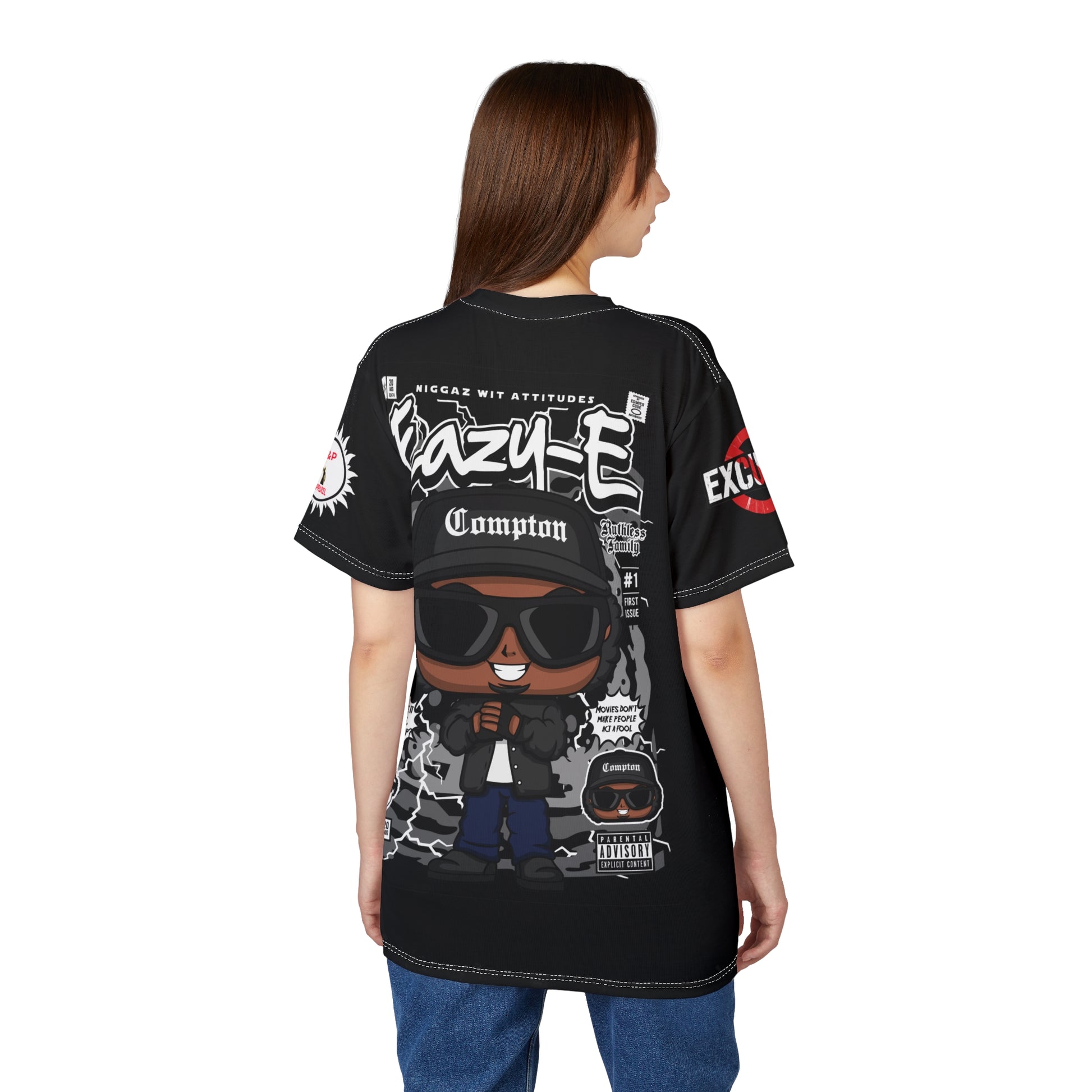 Eazy-E Compton Cartoon Tee LD&P APPAREL Black