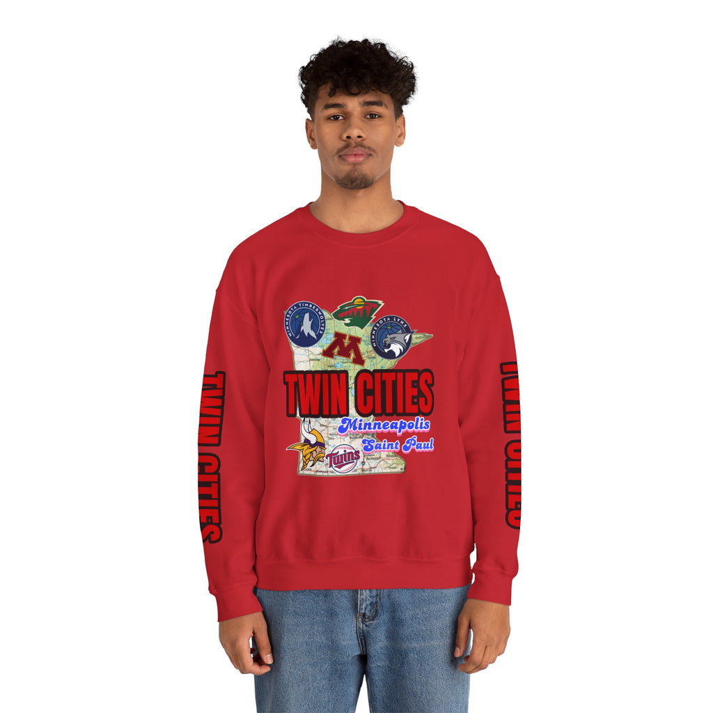 Crewneck Sweatshirt TWIN CITIES Urban Design