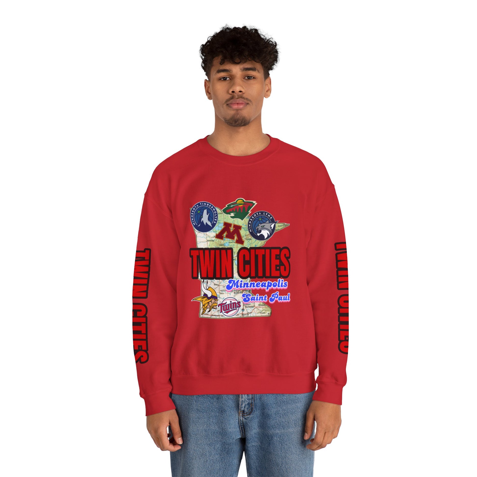 Crewneck Sweatshirt TWIN CITIES Urban Design
