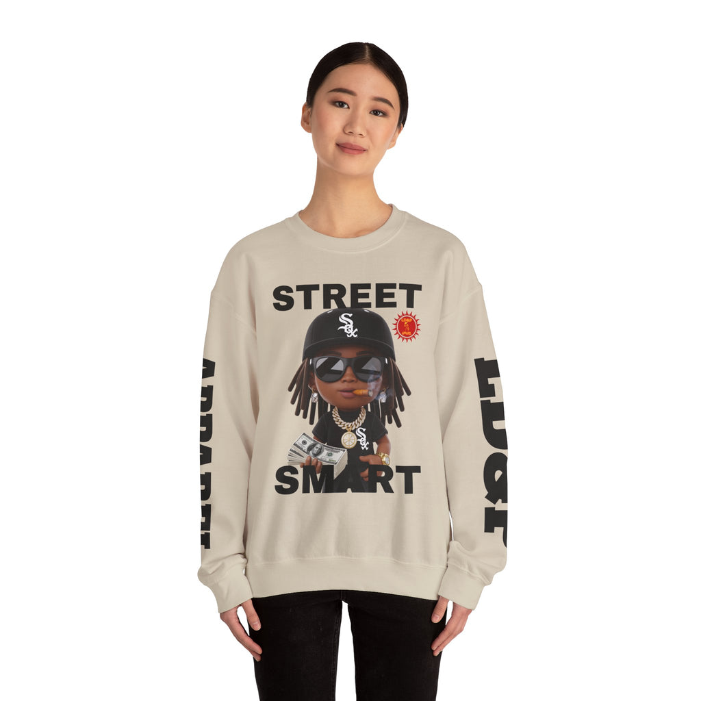 Street Smart Crewneck Sweatshirt - Urban Casual Wear