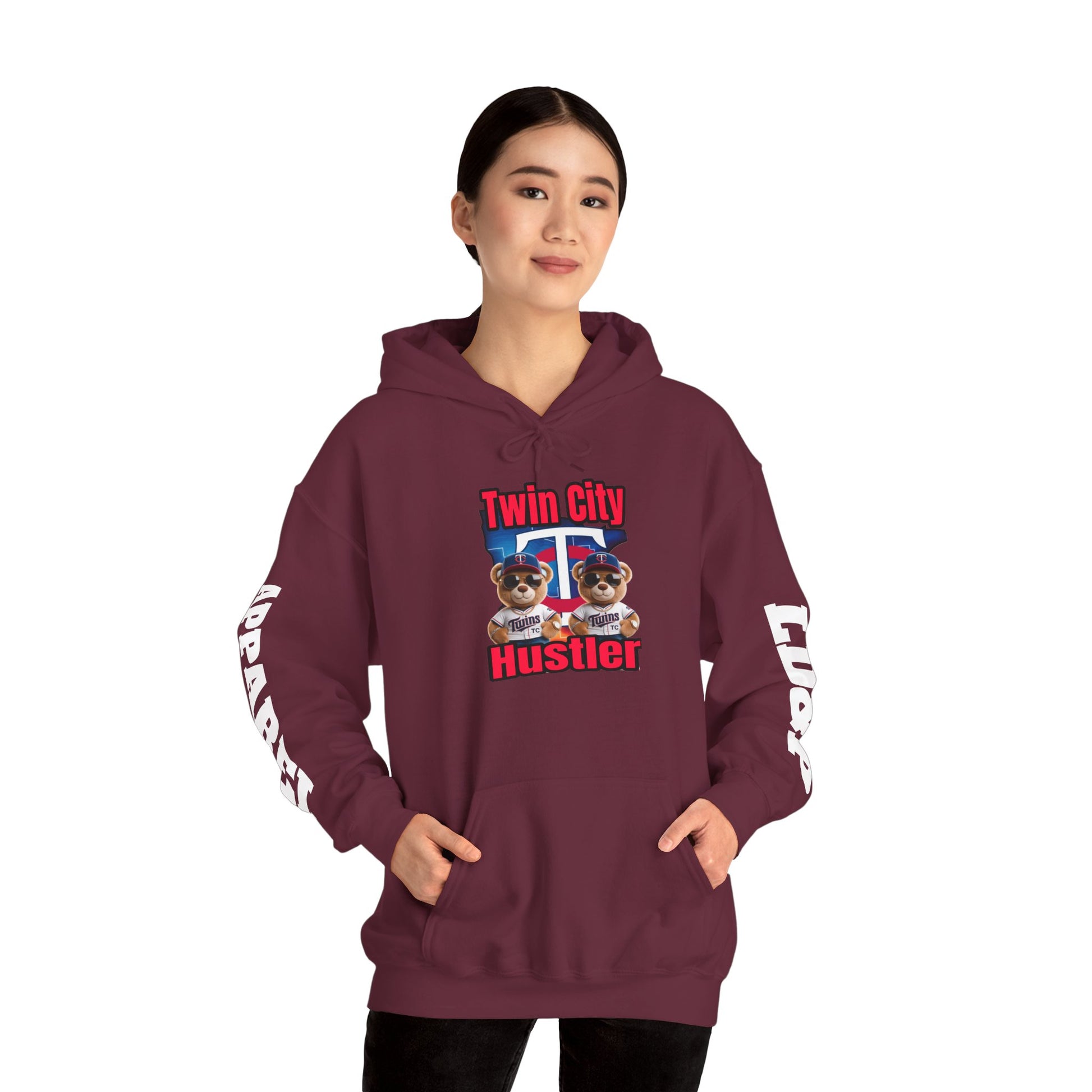 Hooded Sweatshirt - Twin City HUSTLER