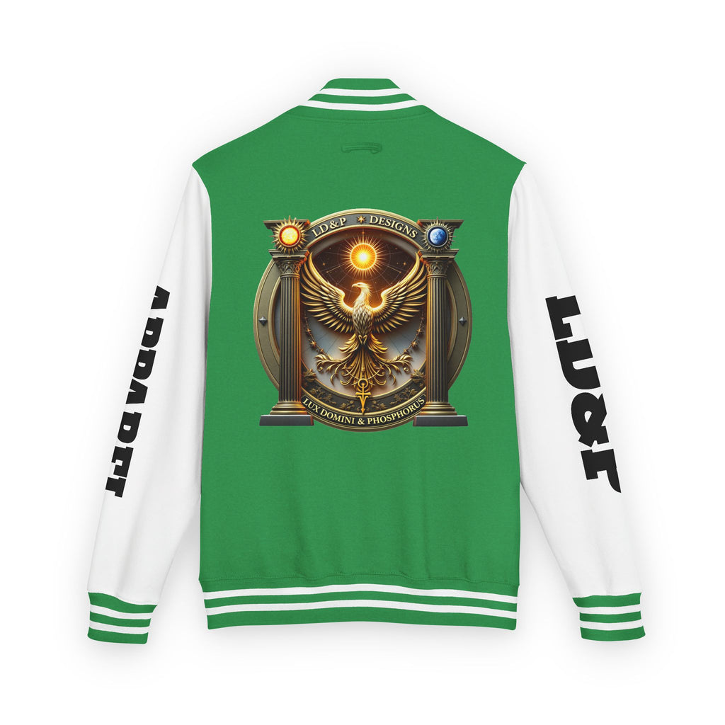 Letterman Jacket LD&P APPAREL Logo Design