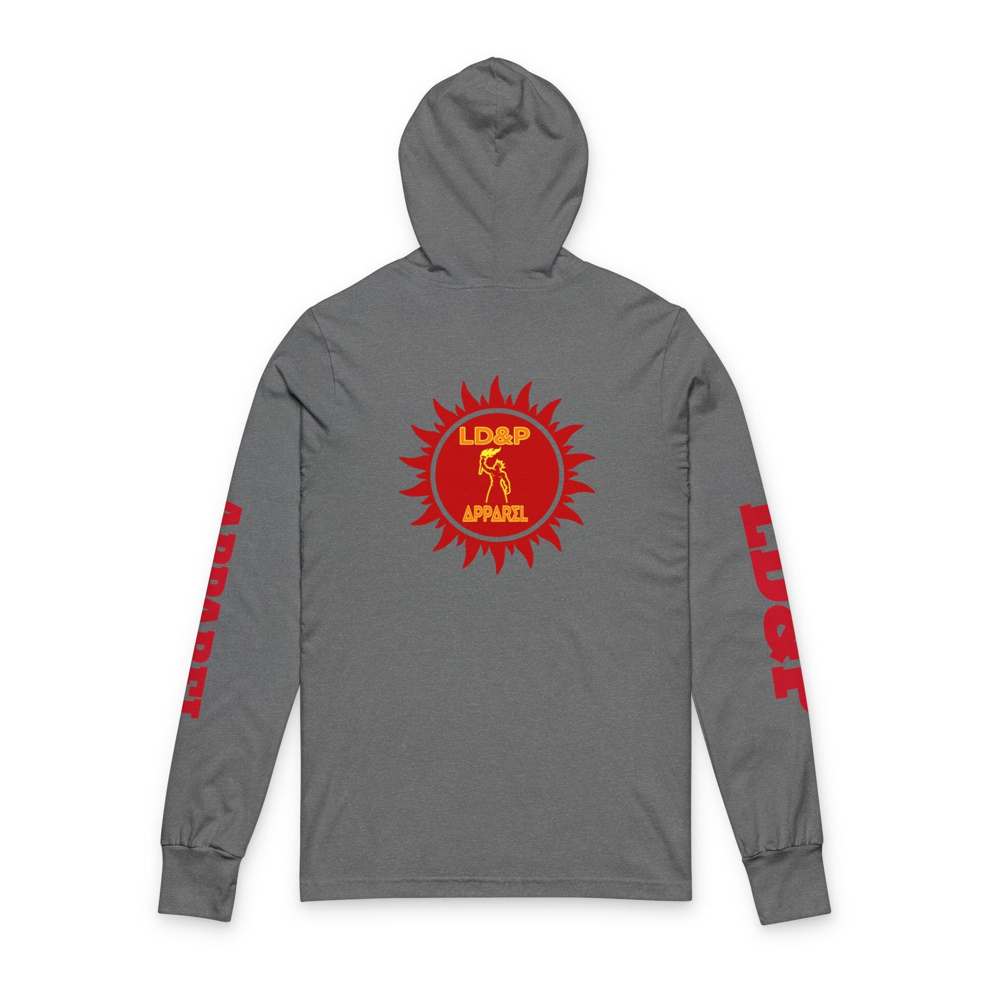 Unisex Hooded Long Sleeve Tee LD&P APPAREL Design