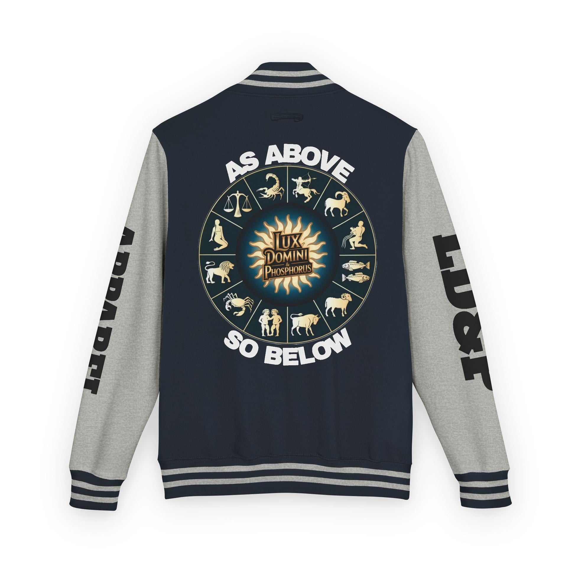 Letterman Jacket - As above so below LD&P APPAREL Design