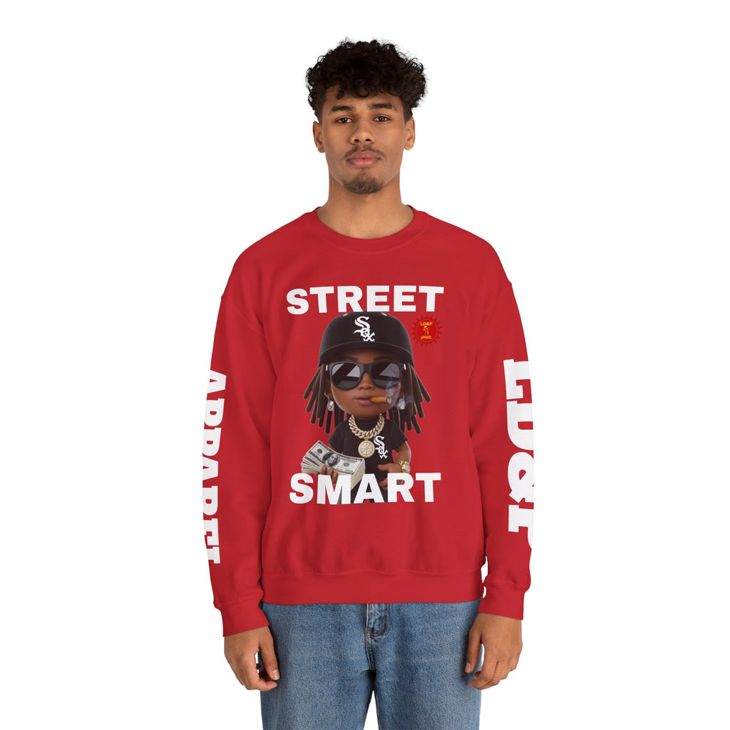 Street Smart Crewneck Sweatshirt - Urban Casual Wear