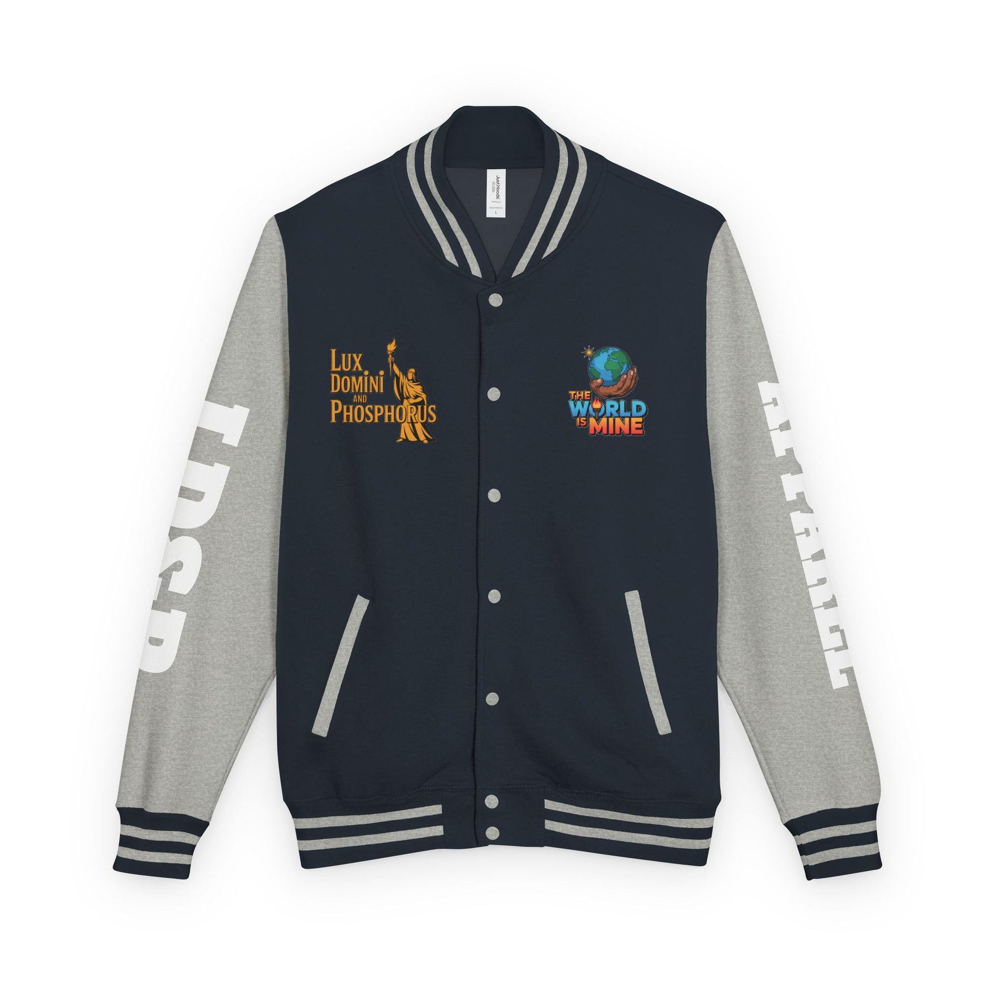Letterman Jacket - The World is Mine LD&P APPAREL Design