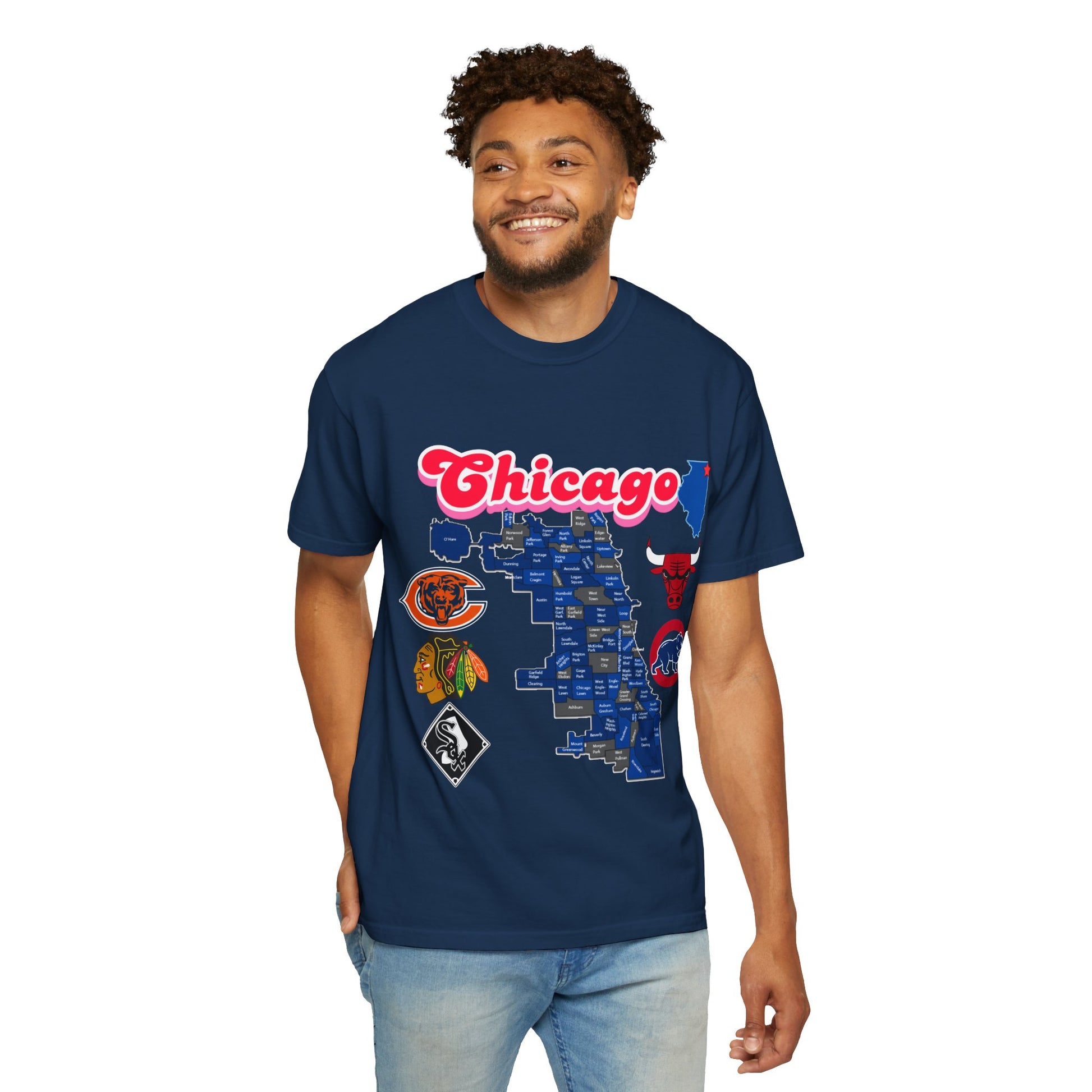 Chicago Unisex T-shirt - Vintage Chicago Design