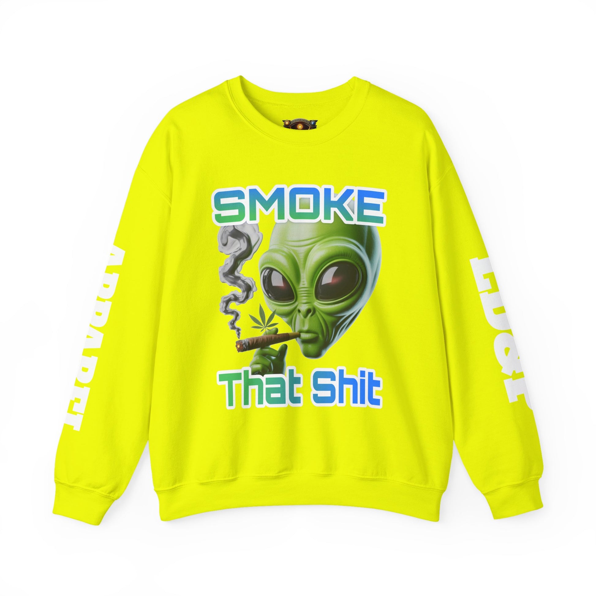 Crewneck Sweatshirt - Smoke That LD&P APPAREL Design