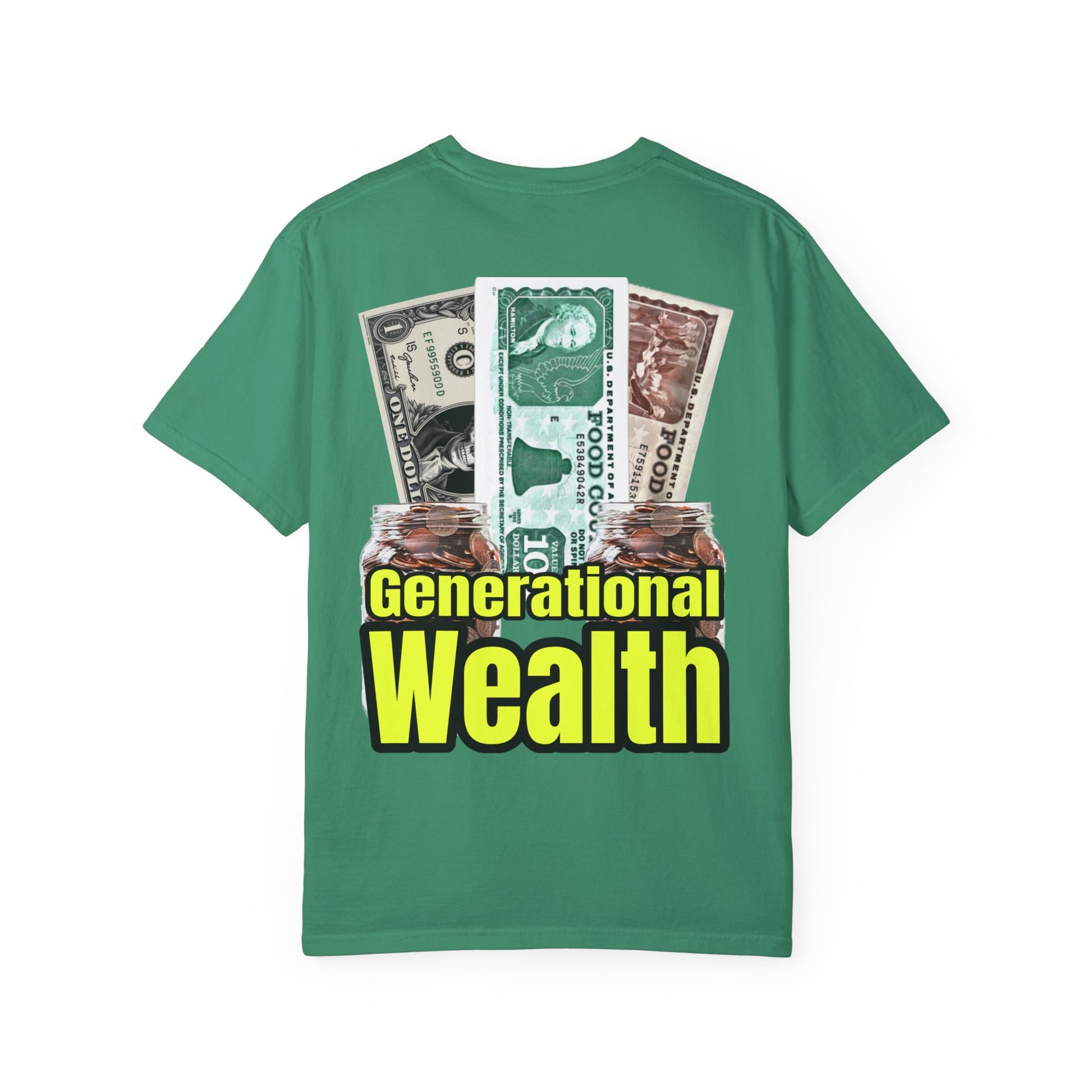 Garment-Dyed T-shirt Generational Wealth Tee