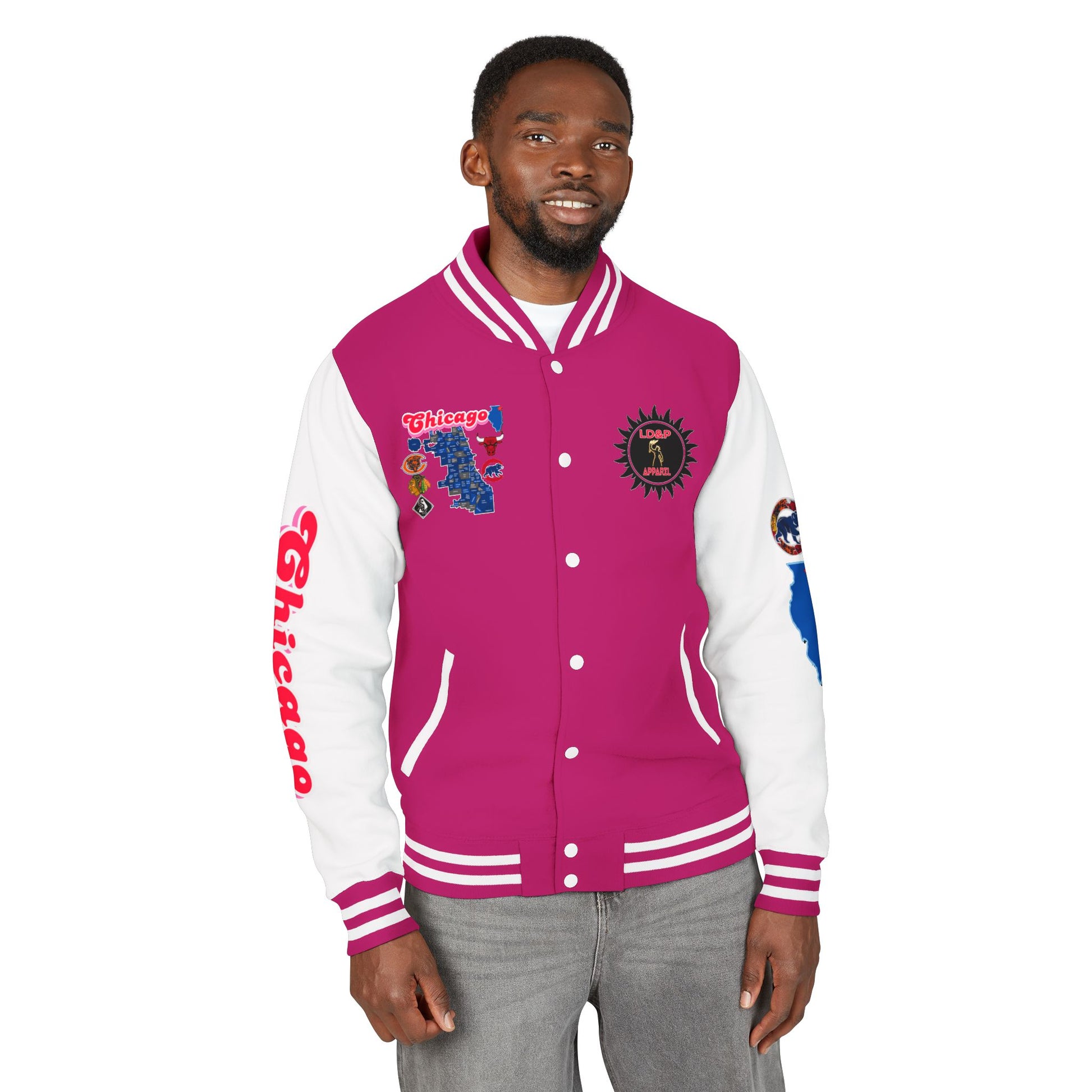 Letterman Jacket Chicago Design