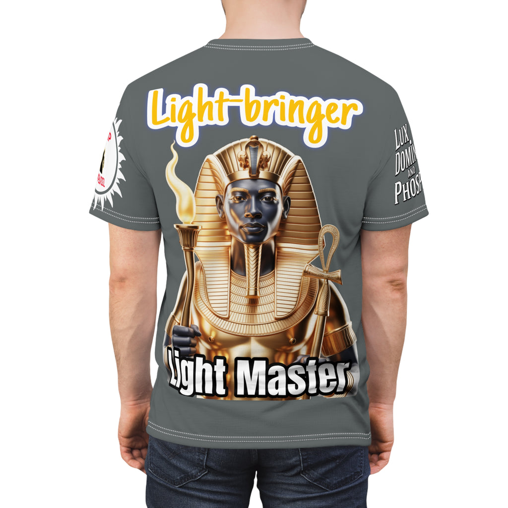 Light Master Tee - Lux Domini and Phosphorus LD&P Apparel Design Grey