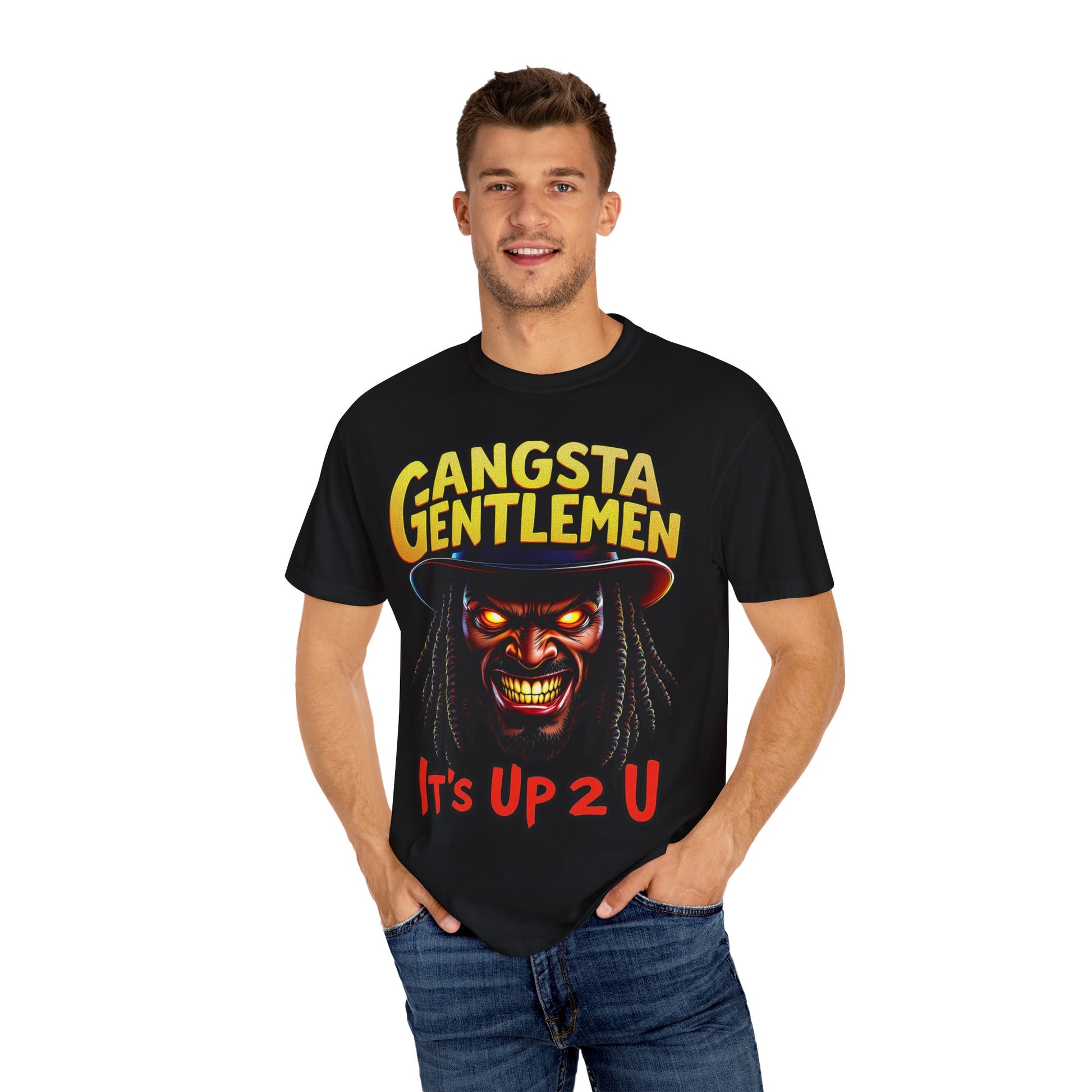 Gangster or Gentlemen Unisex T-shirt
