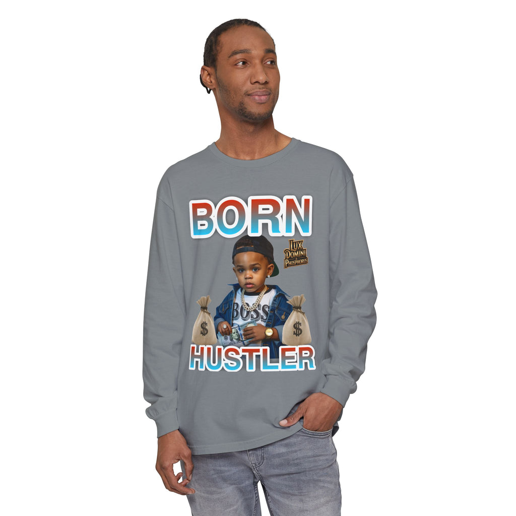 Long Sleeve T-Shirt Born Hustler Apparel