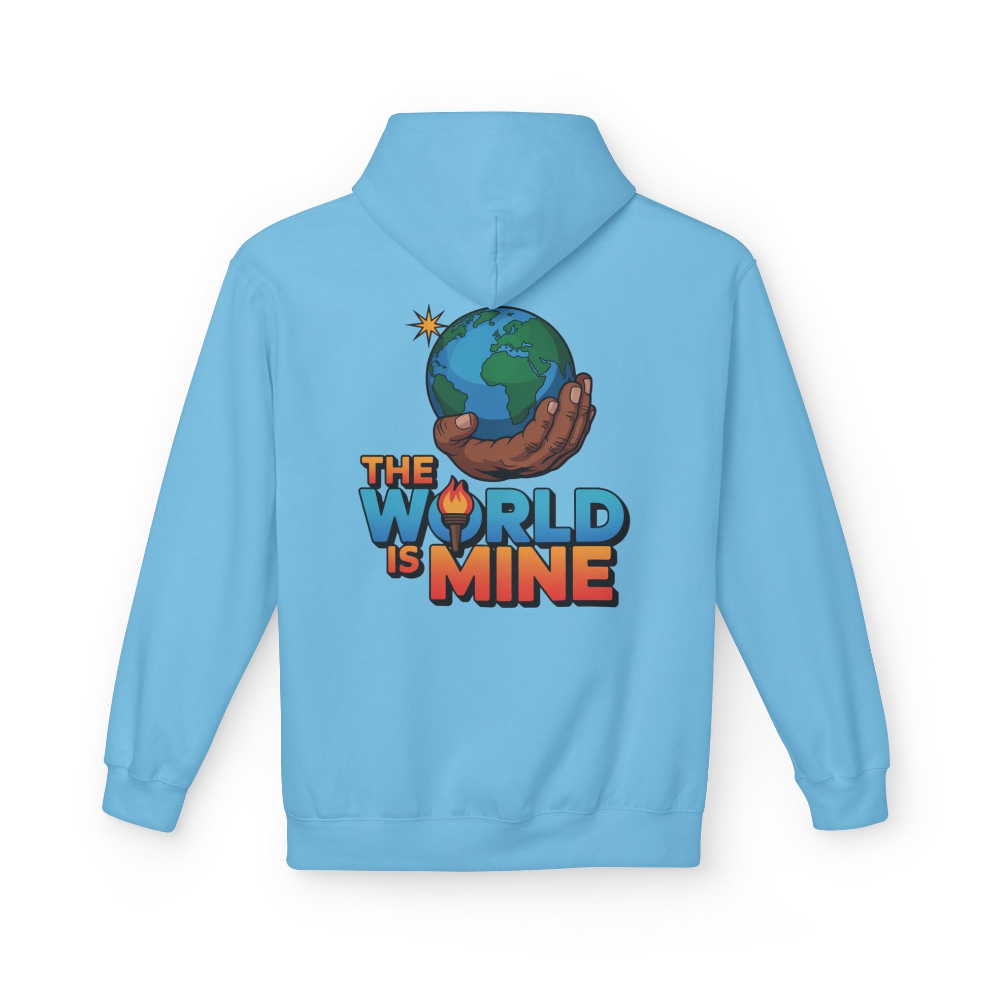 Hoodie Lux Domini and Phosphorus Design The World is Mine