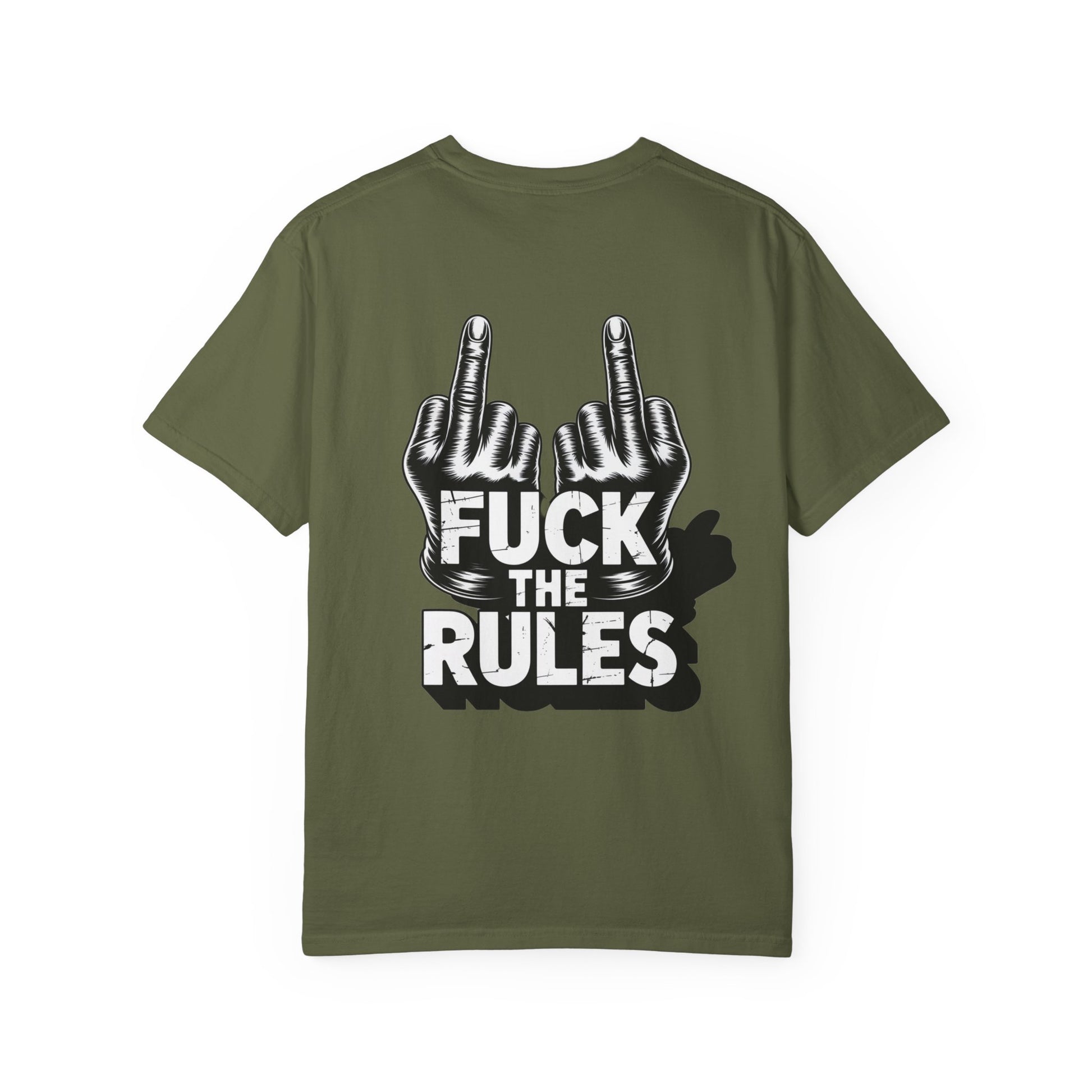 Trust Nothing Unisex T-shirt - Skip The Rules Typography Tee