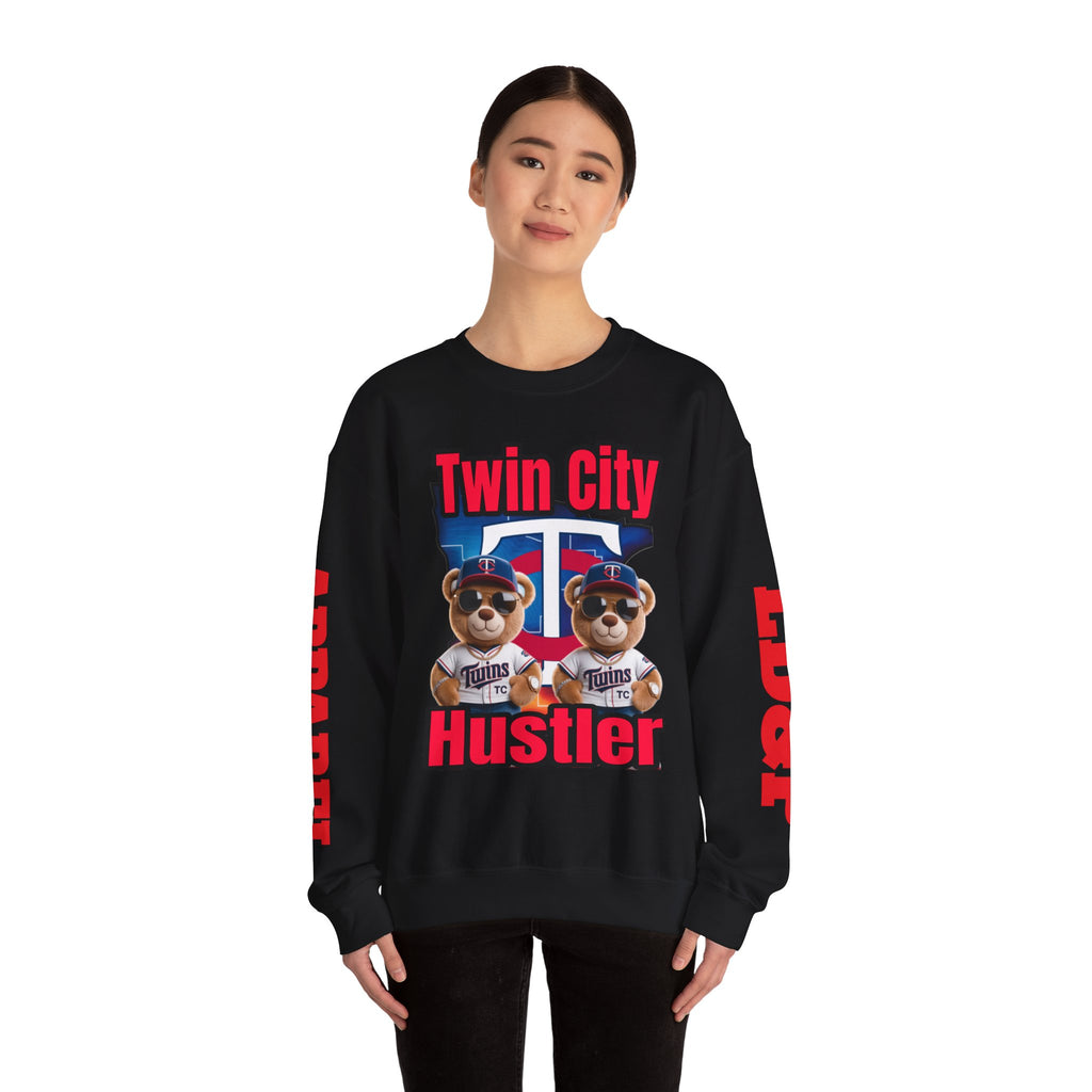 Crewneck Sweatshirt Twin City Hustler LD&P Apparel Design