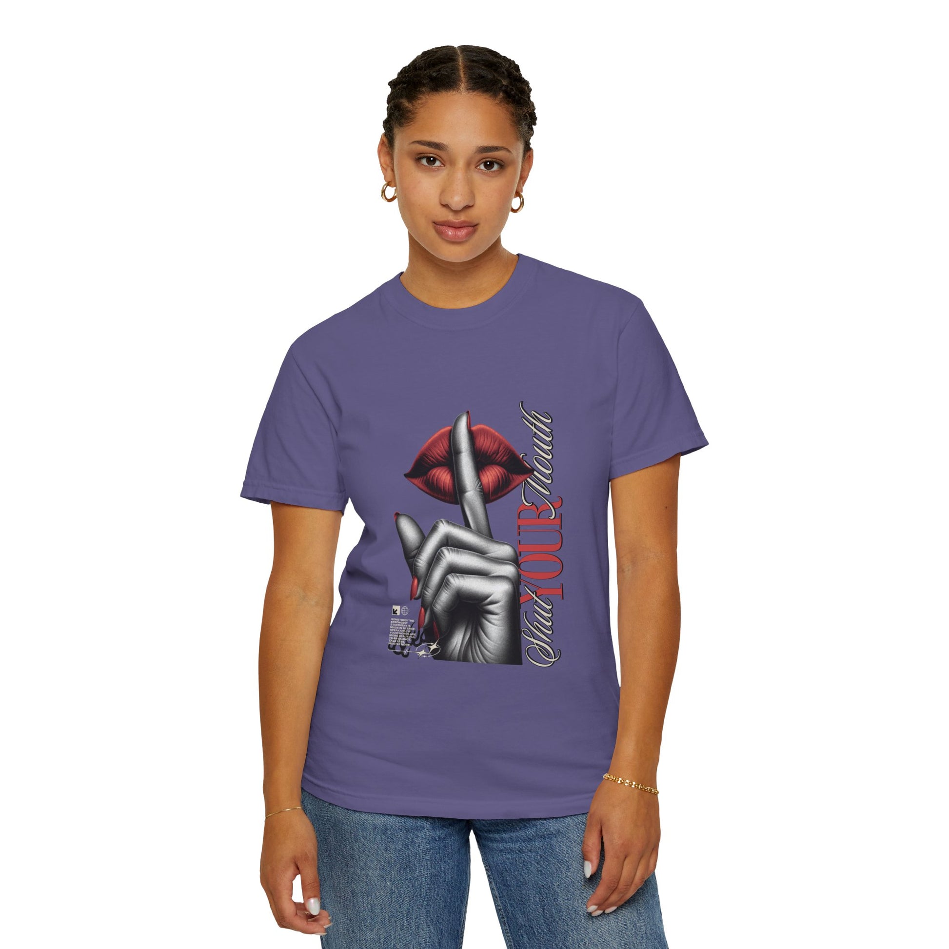 Dyed T-shirt - Big Moma Print
