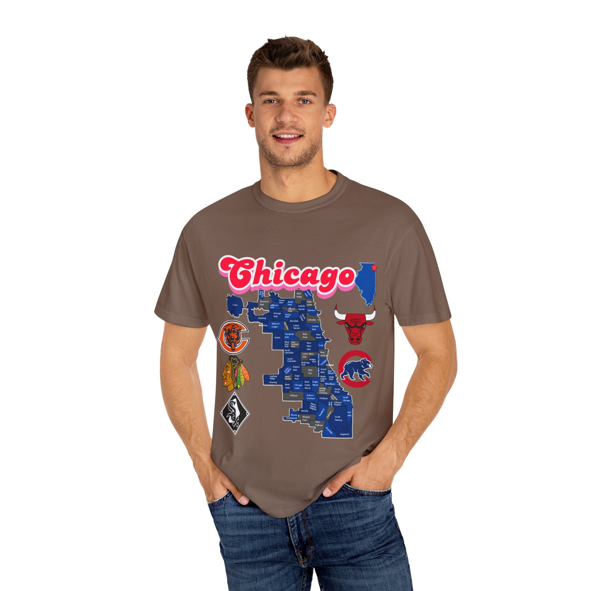 Chicago Unisex T-shirt - Vintage Chicago Design