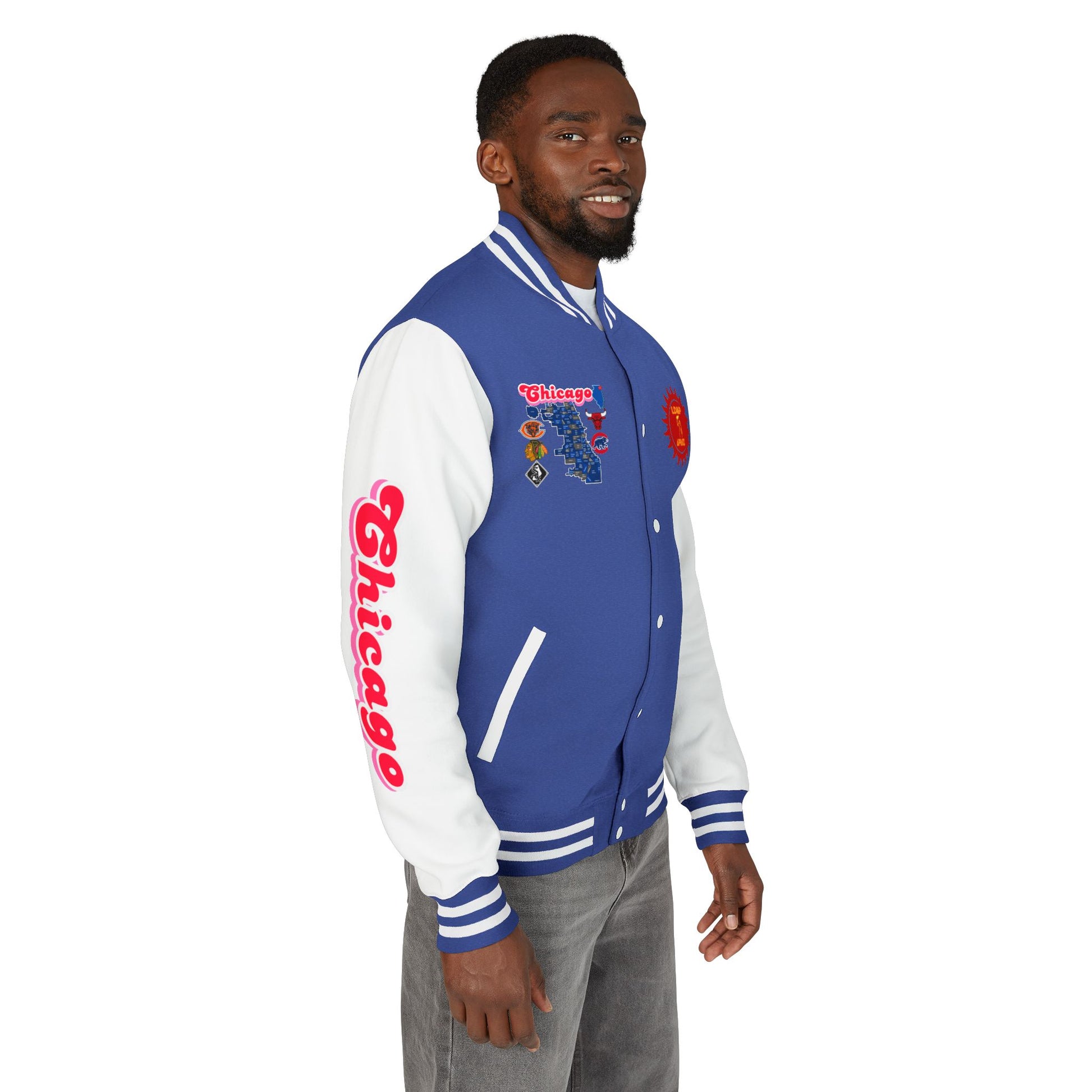Letterman Jacket Chicago Design