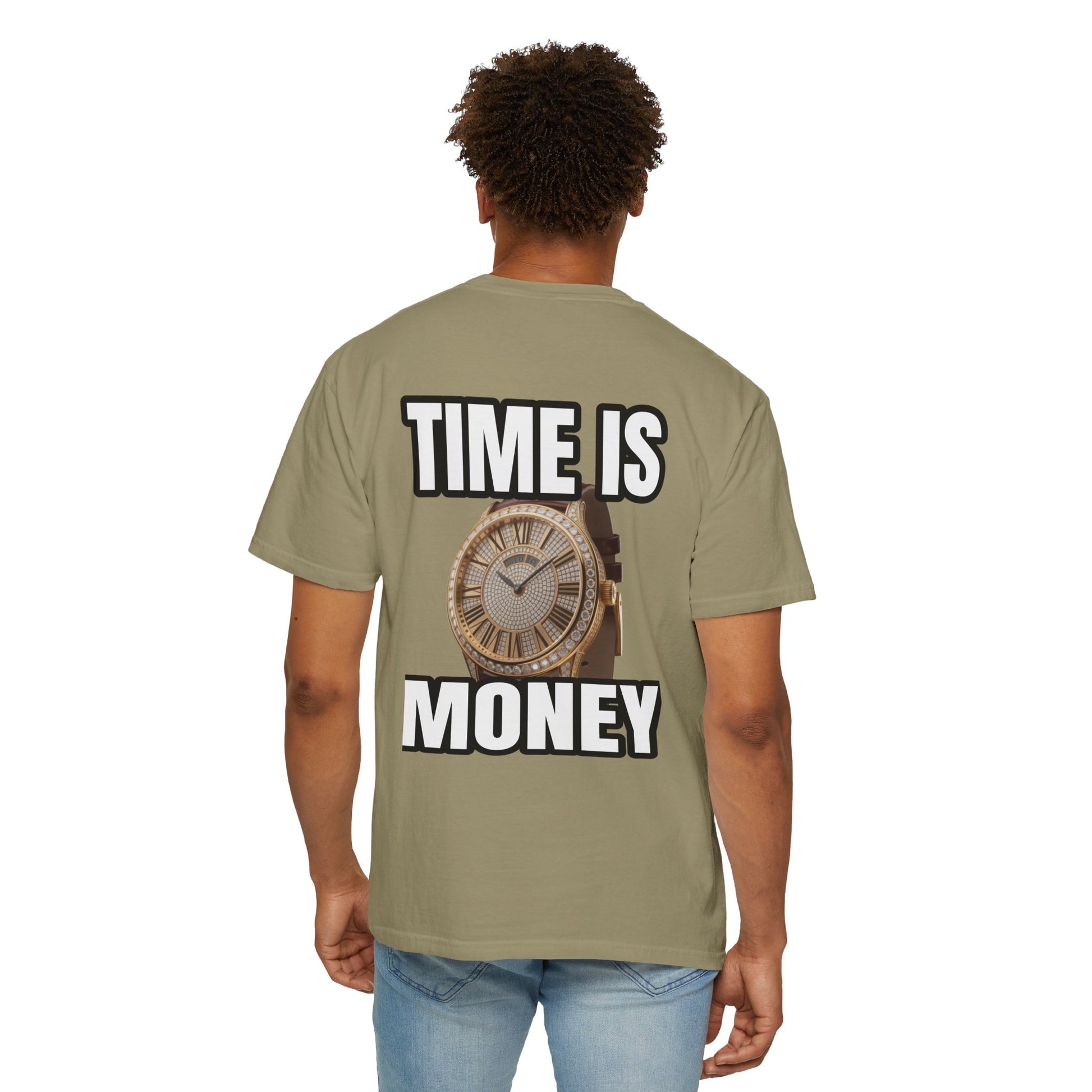 Garment-Dyed T-shirt - No Sleep, Time to Eat