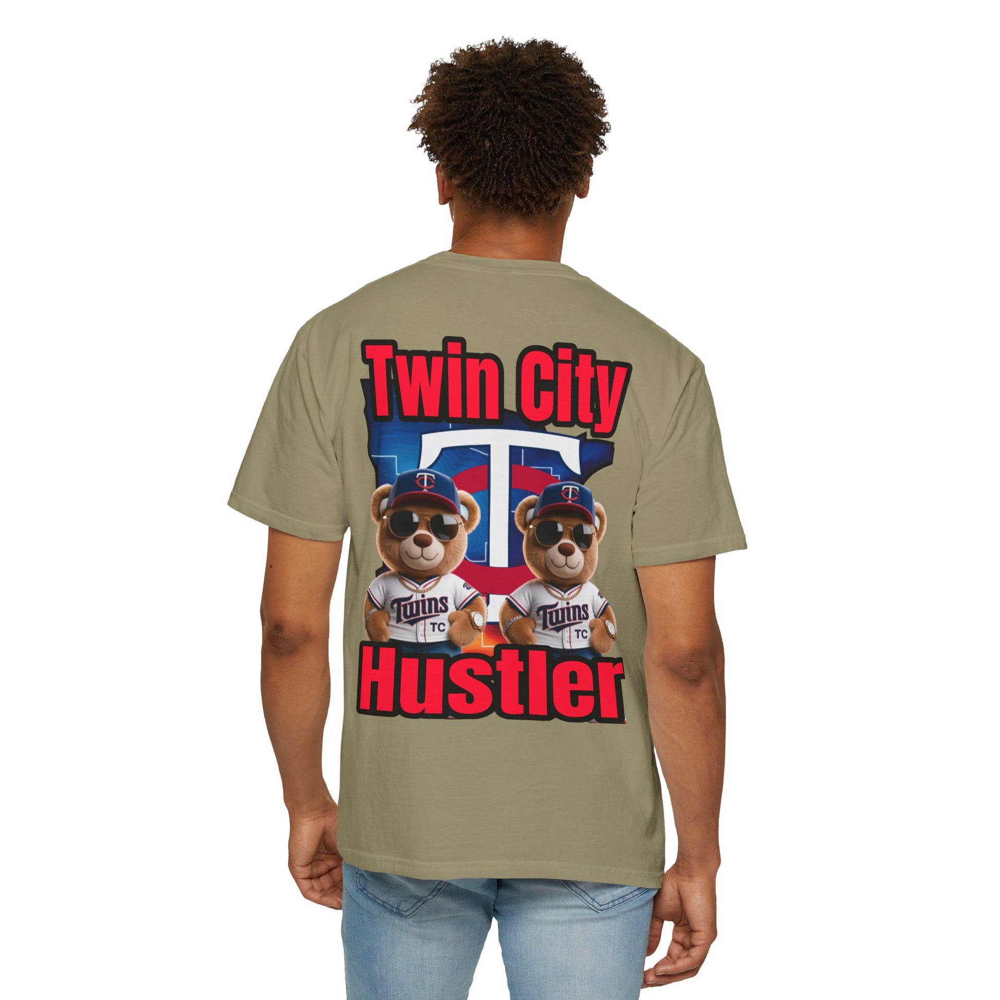 Hustler Garment-Dyed T-shirt - Twin City LD&P Apparel Design