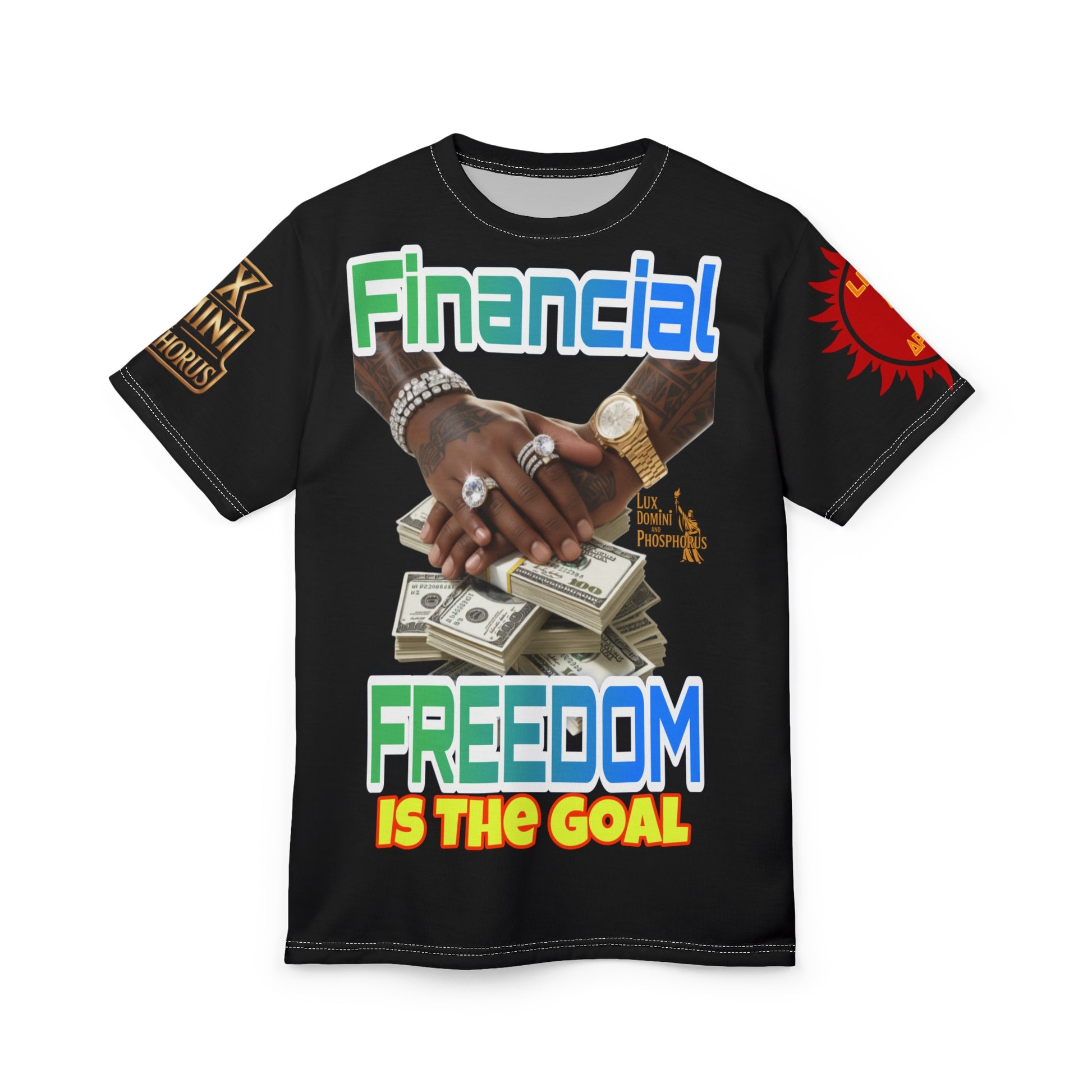 Financial Freedom Unisex Cut & Sew Tee
