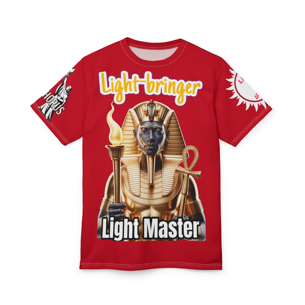 Light Master Tee - Lux Domini and Phosphorus LD&P Apparel Design Red