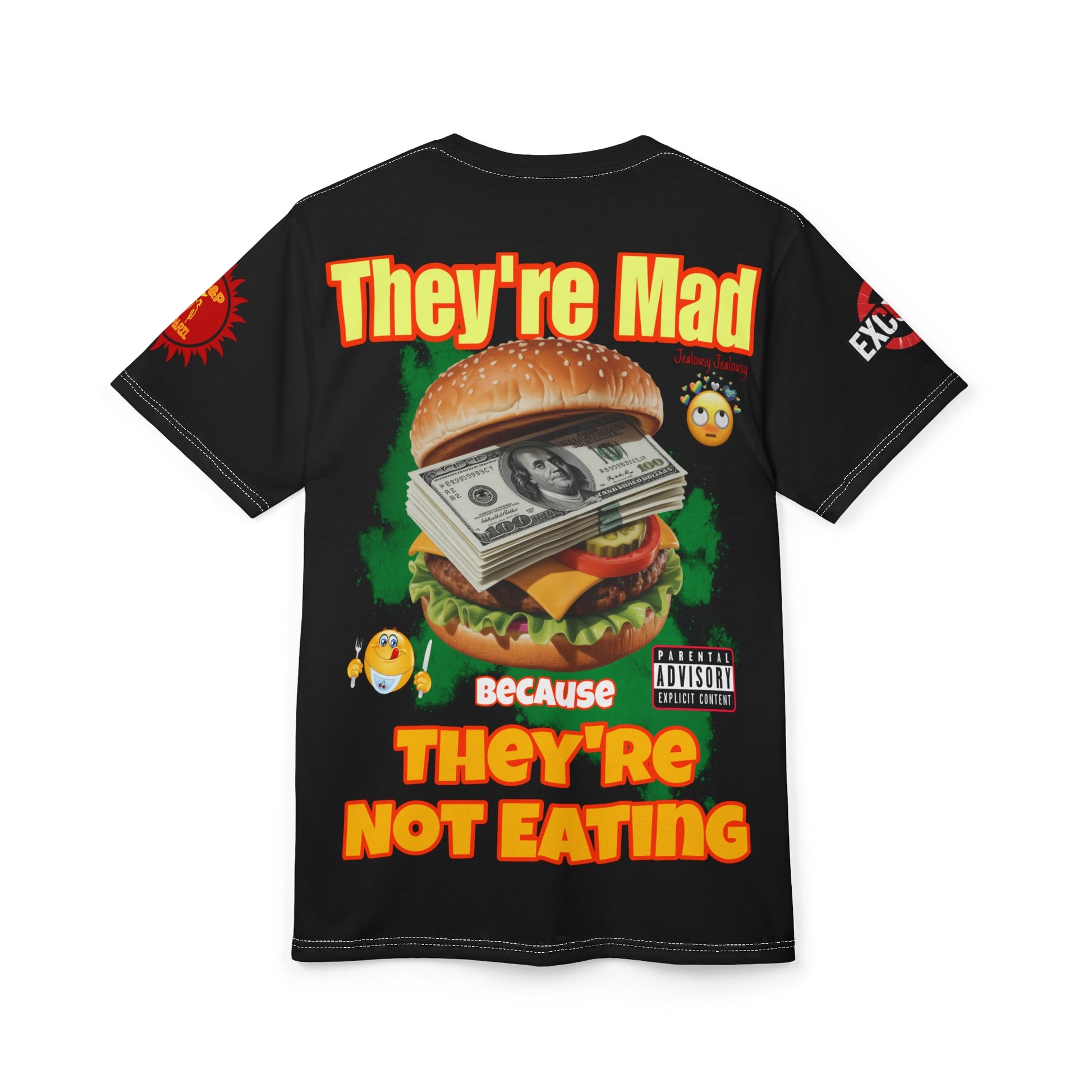 They're Mad Because They're Not Eating LD&P APPAREL Graphic Tee BLACK