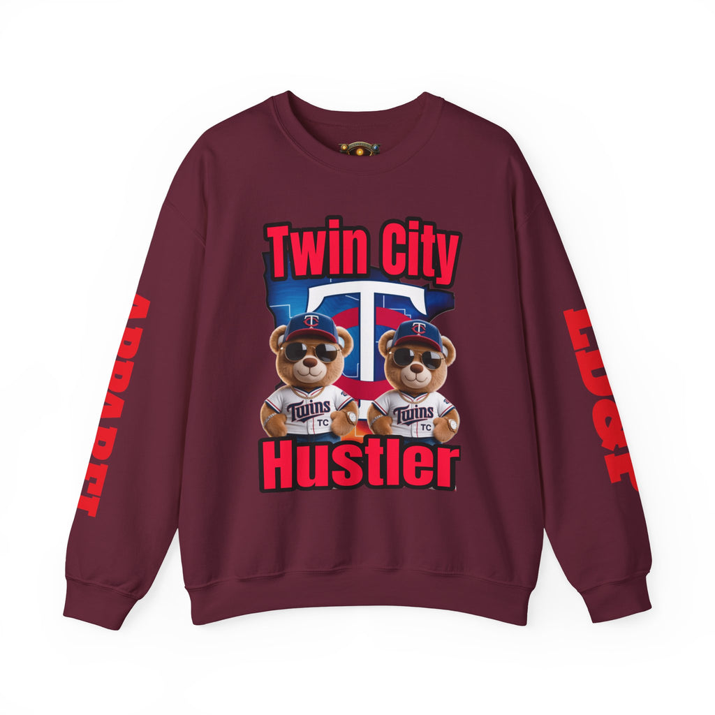 Crewneck Sweatshirt Twin City Hustler LD&P Apparel Design
