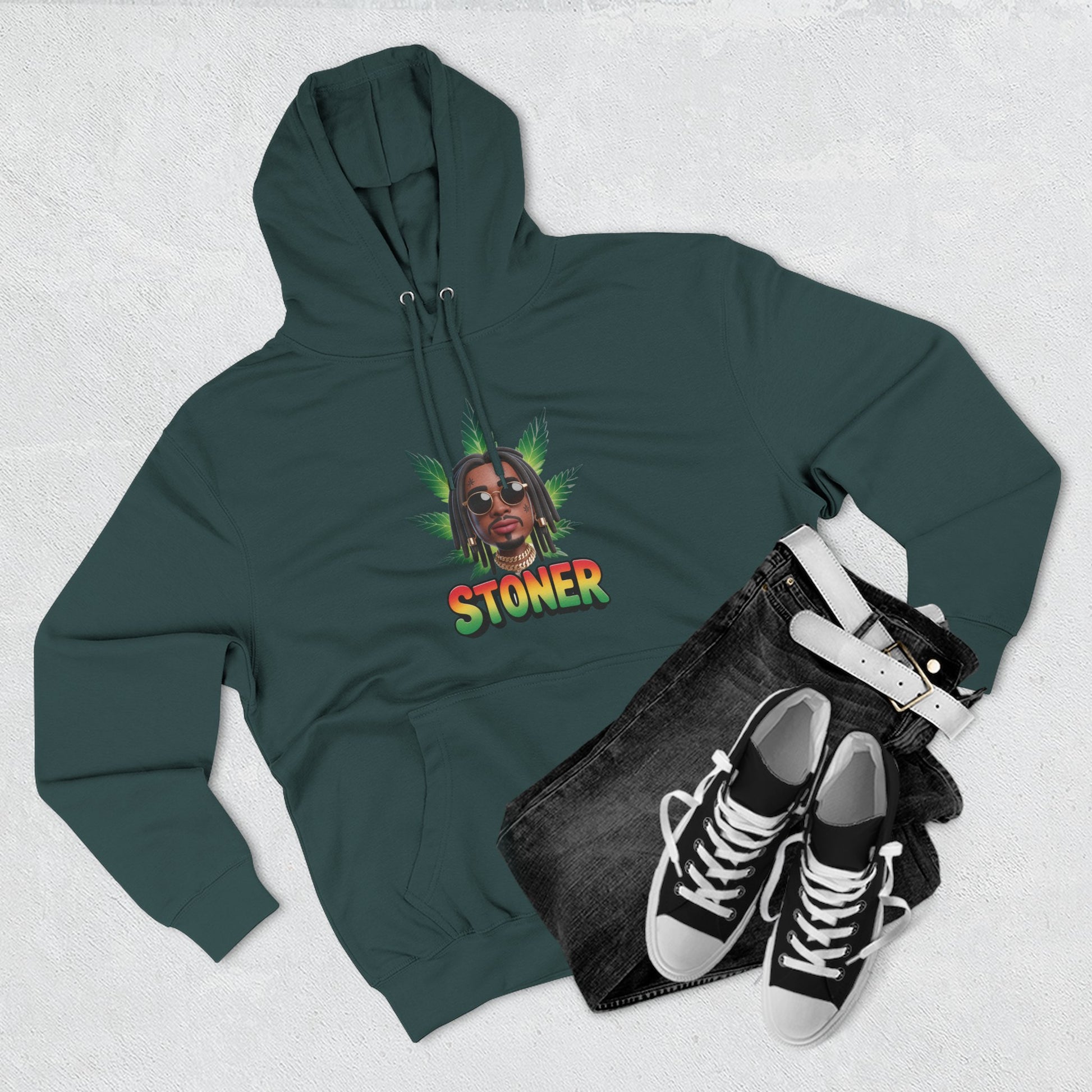 Fleece Hoodie - Stoner Vibes