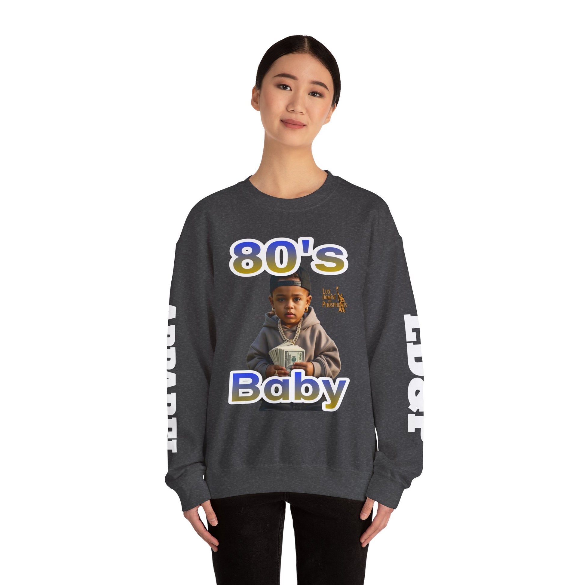 80's Baby Unisex Sweatshirt - LD&P APPAREL