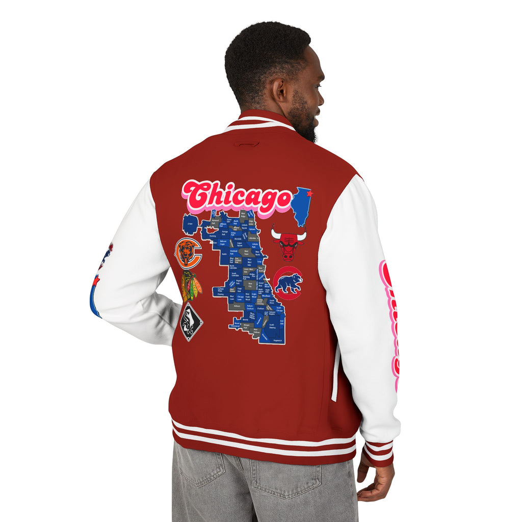 Letterman Jacket Chicago Design