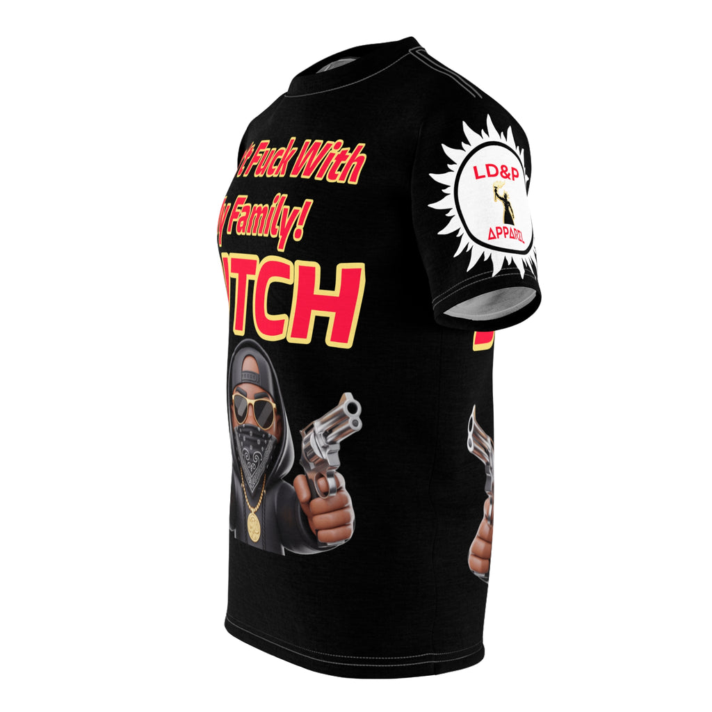 Don't Fuck With My Family Unisex Tee - Lux Domini and Phosphorus LD&P Apparel Design