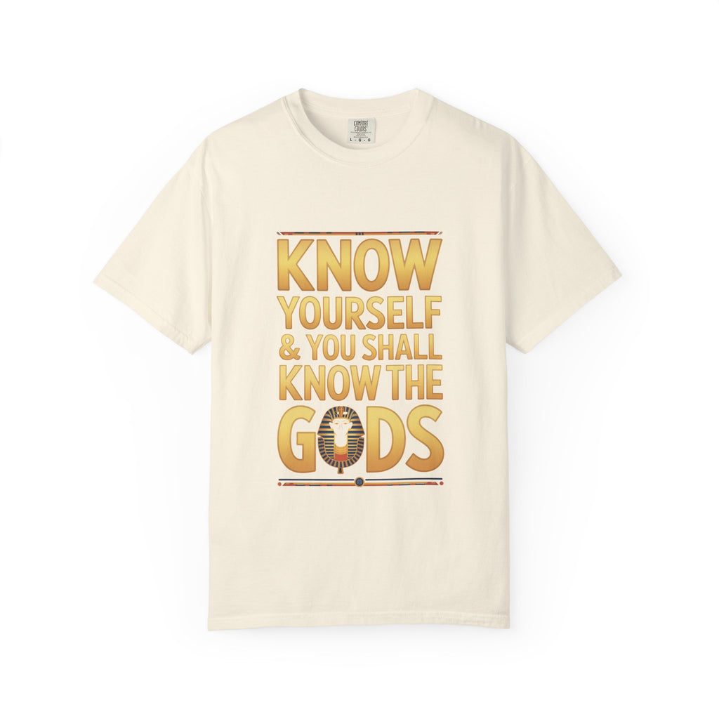Garment-Dyed T-shirt - Know Yourself Design