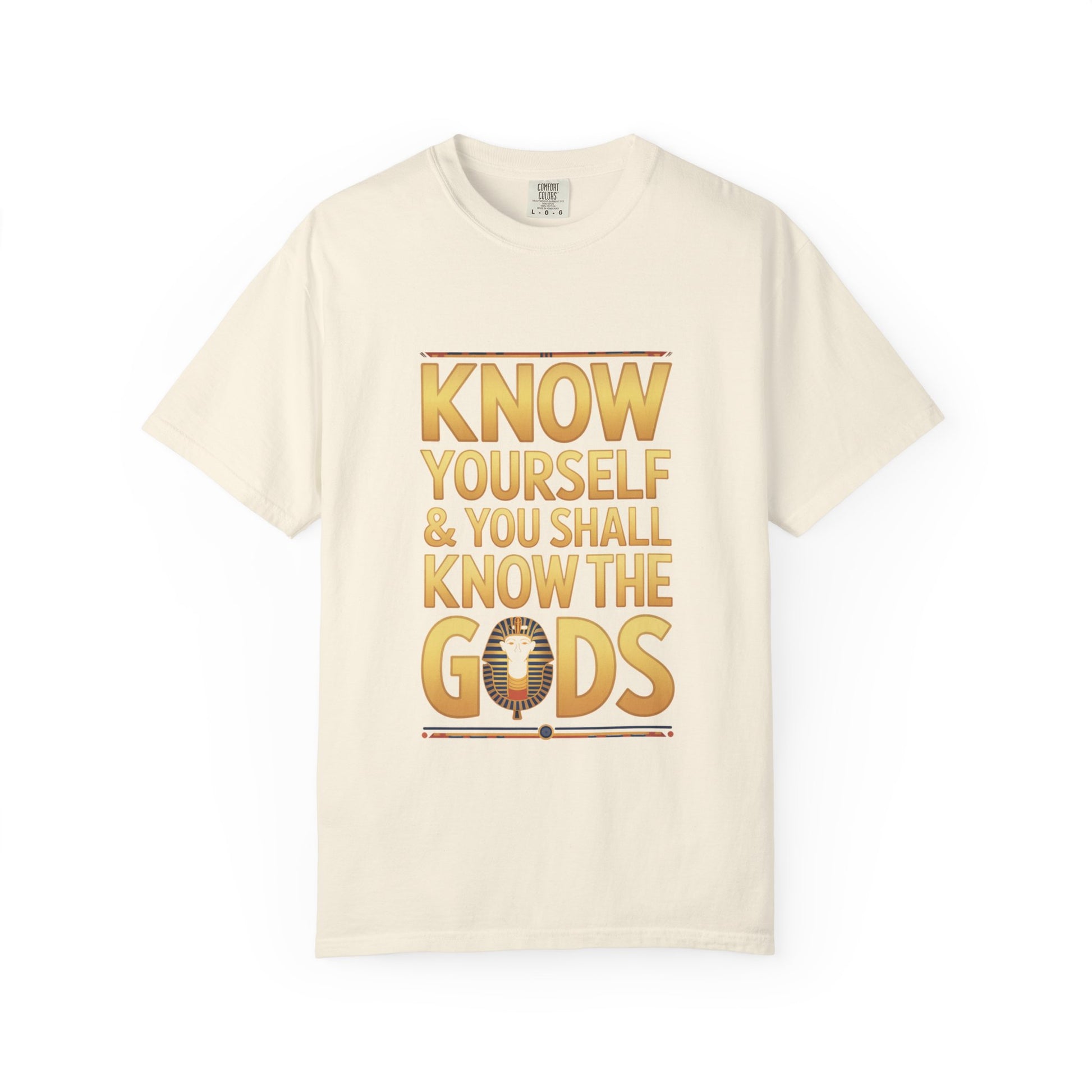 Garment-Dyed T-shirt - Know Yourself Design