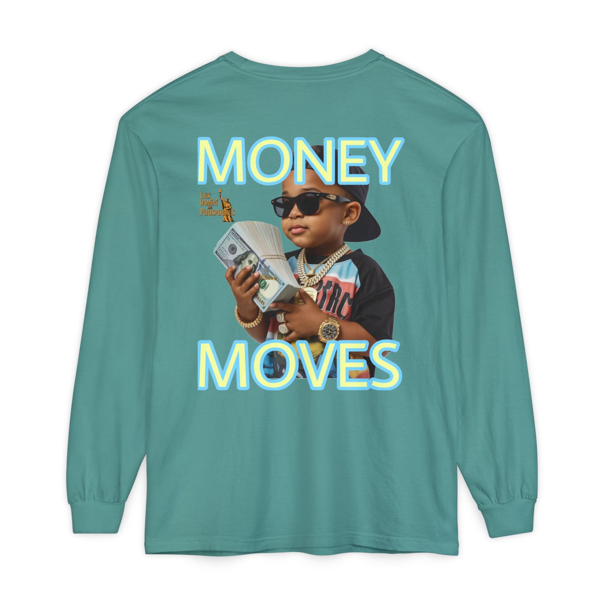 Long Sleeve T-Shirt - Money Moves LD&P APPAREL
