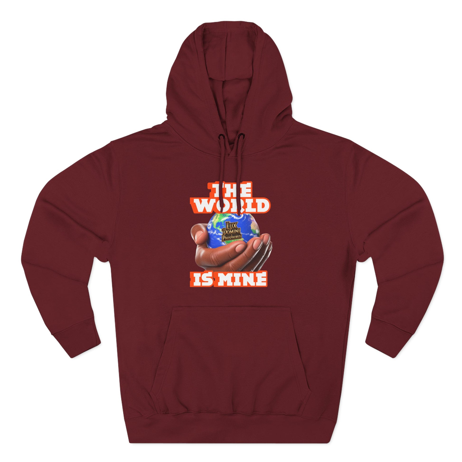 Hoodie - Lux Domini and Phosphorus The World Is Mine Design