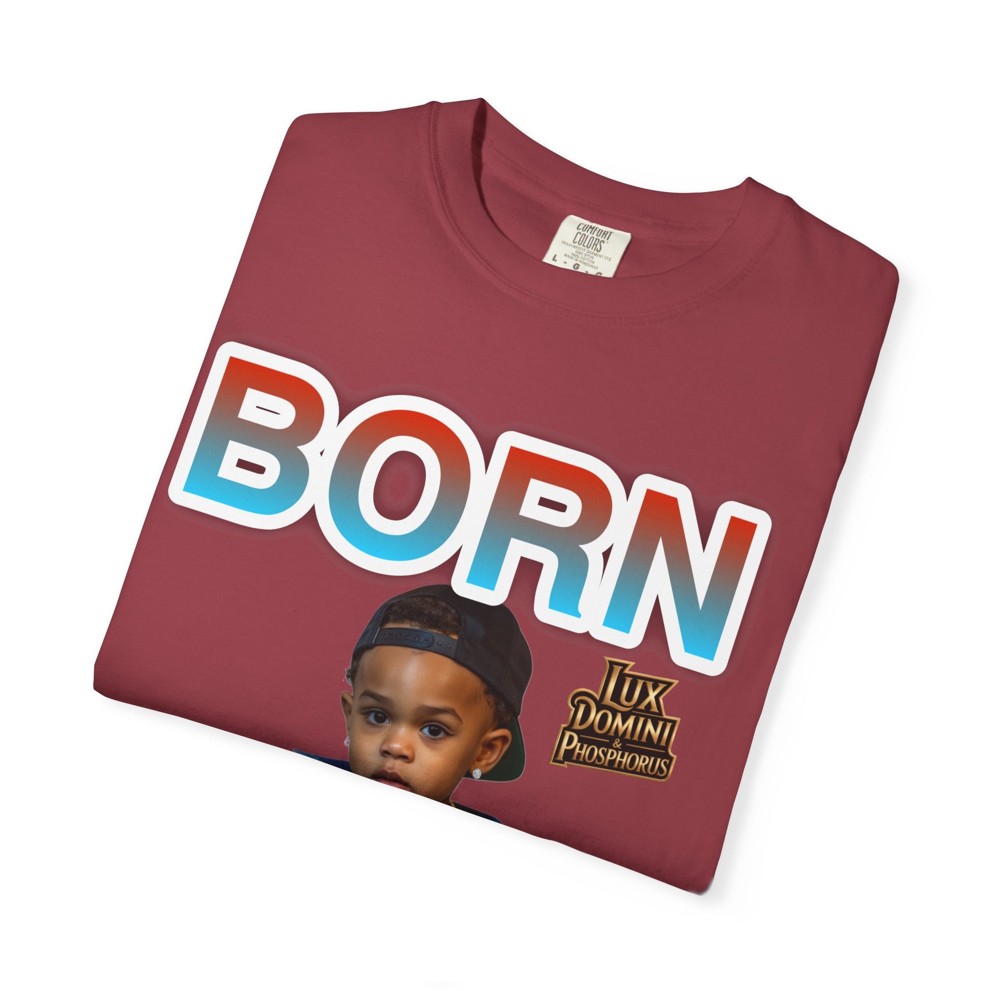 Garment-Dyed T-shirt BORN HUSTLER LD&P APPAREL