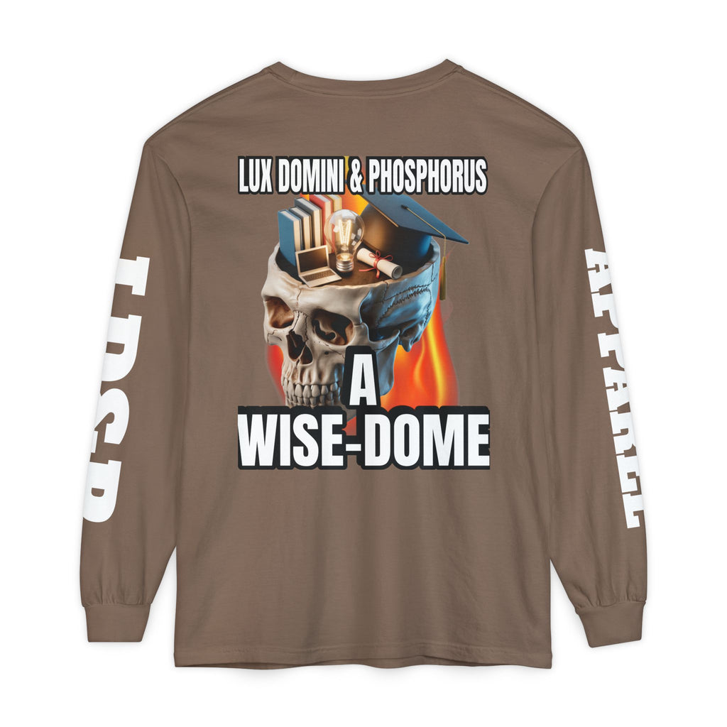 'A Wise-Dome' LD&P APPAREL Long Sleeve Tee