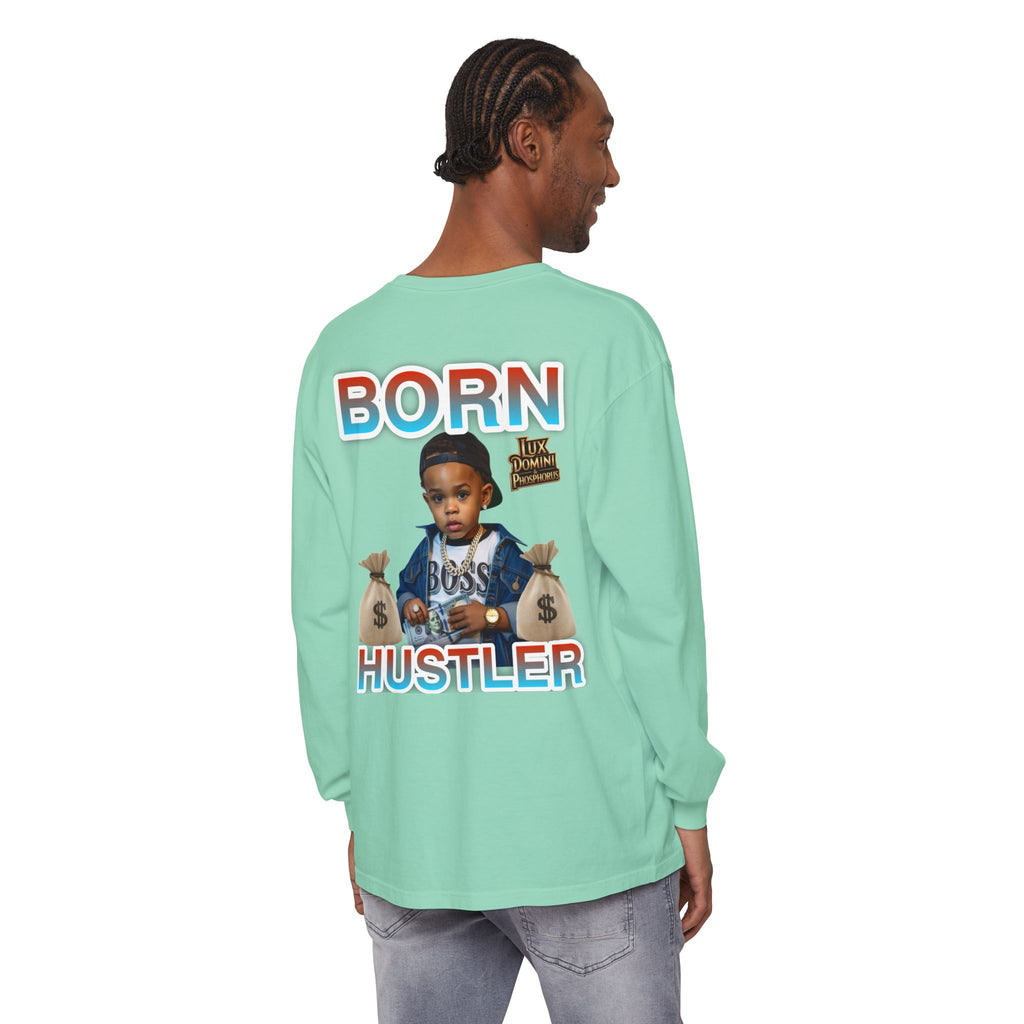 Long Sleeve T-Shirt Born Hustler Apparel