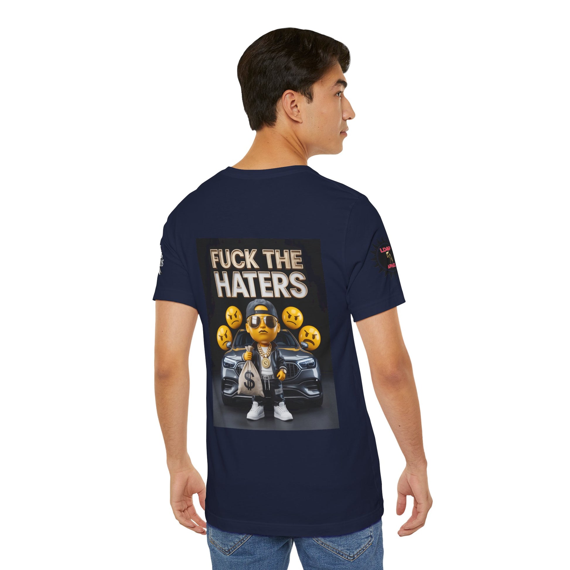 Fuck the Haters Unisex Tee - Bold Graphic Motivational Shirt