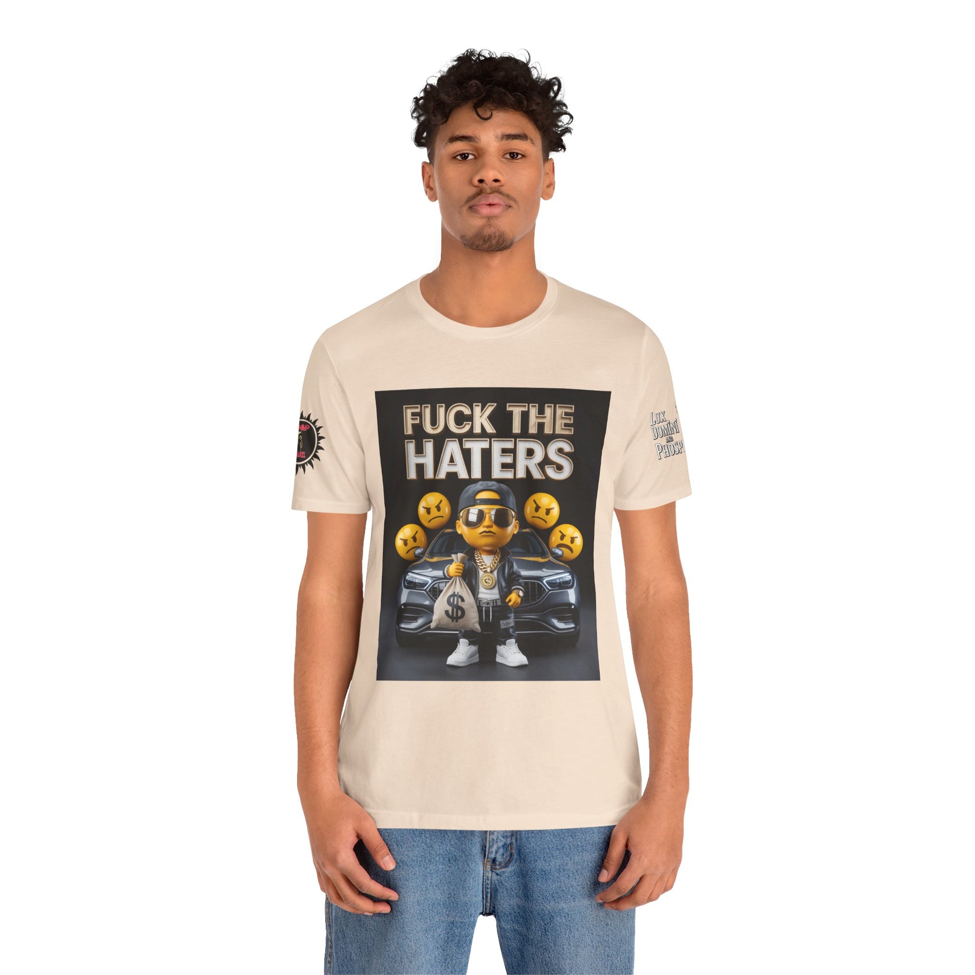 Fuck the Haters Unisex Tee - Bold Graphic Motivational Shirt