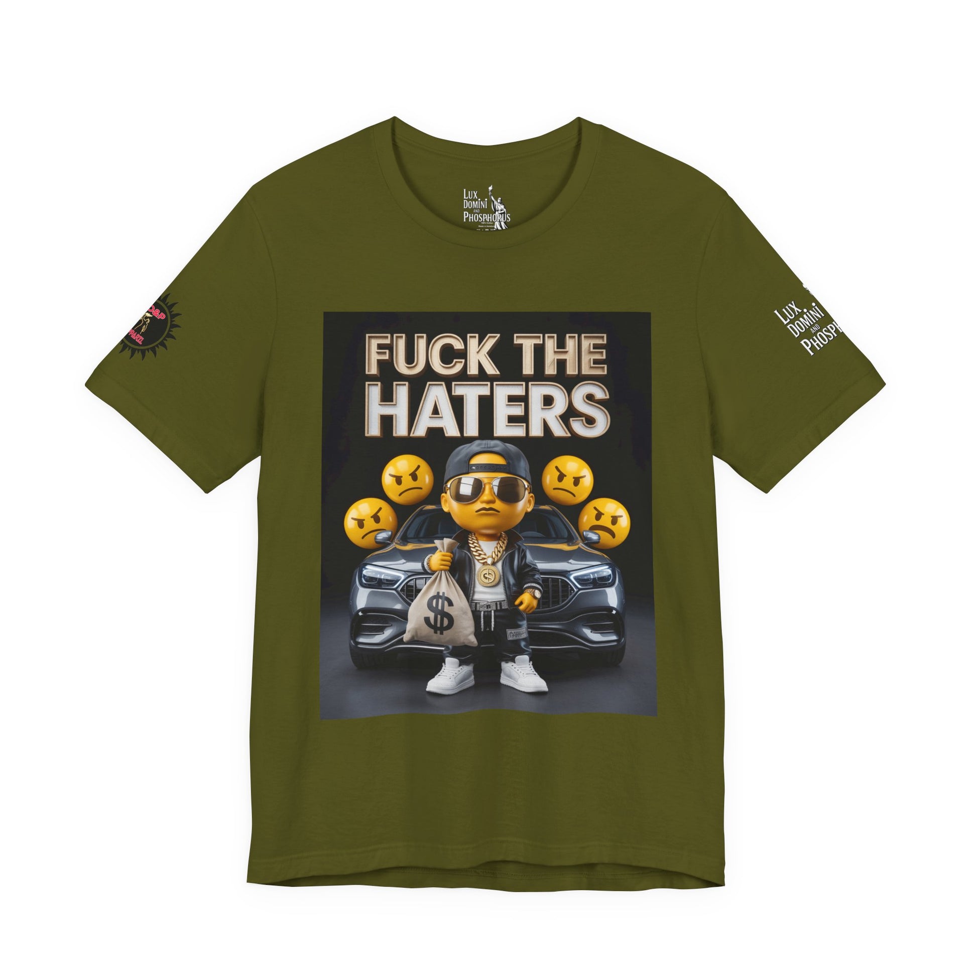 Fuck the Haters Unisex Tee - Bold Graphic Motivational Shirt