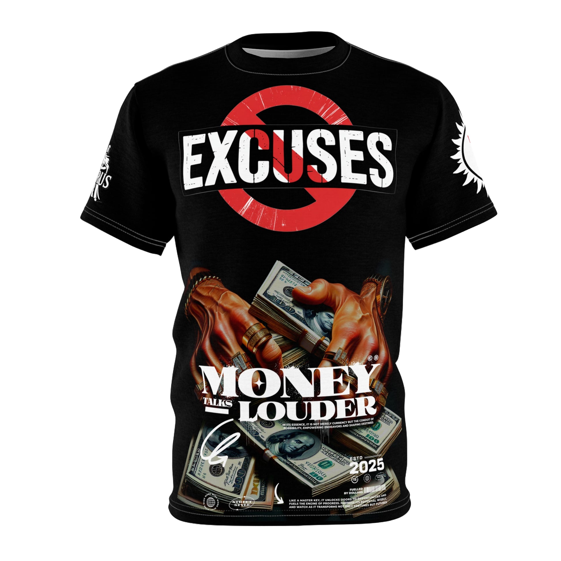 Money Over Excuses Tee LD&P APPAREL