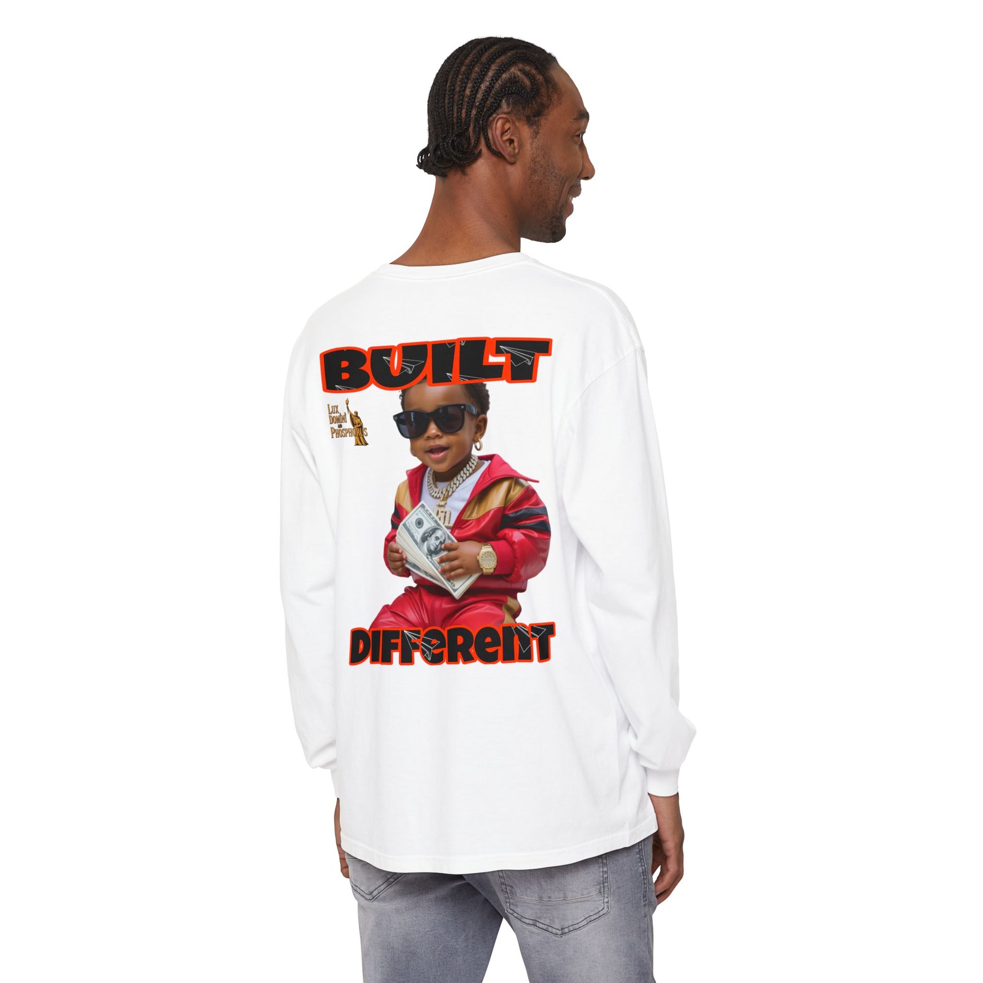 Long Sleeve T-Shirt - Built Different LD&P Apparel Design