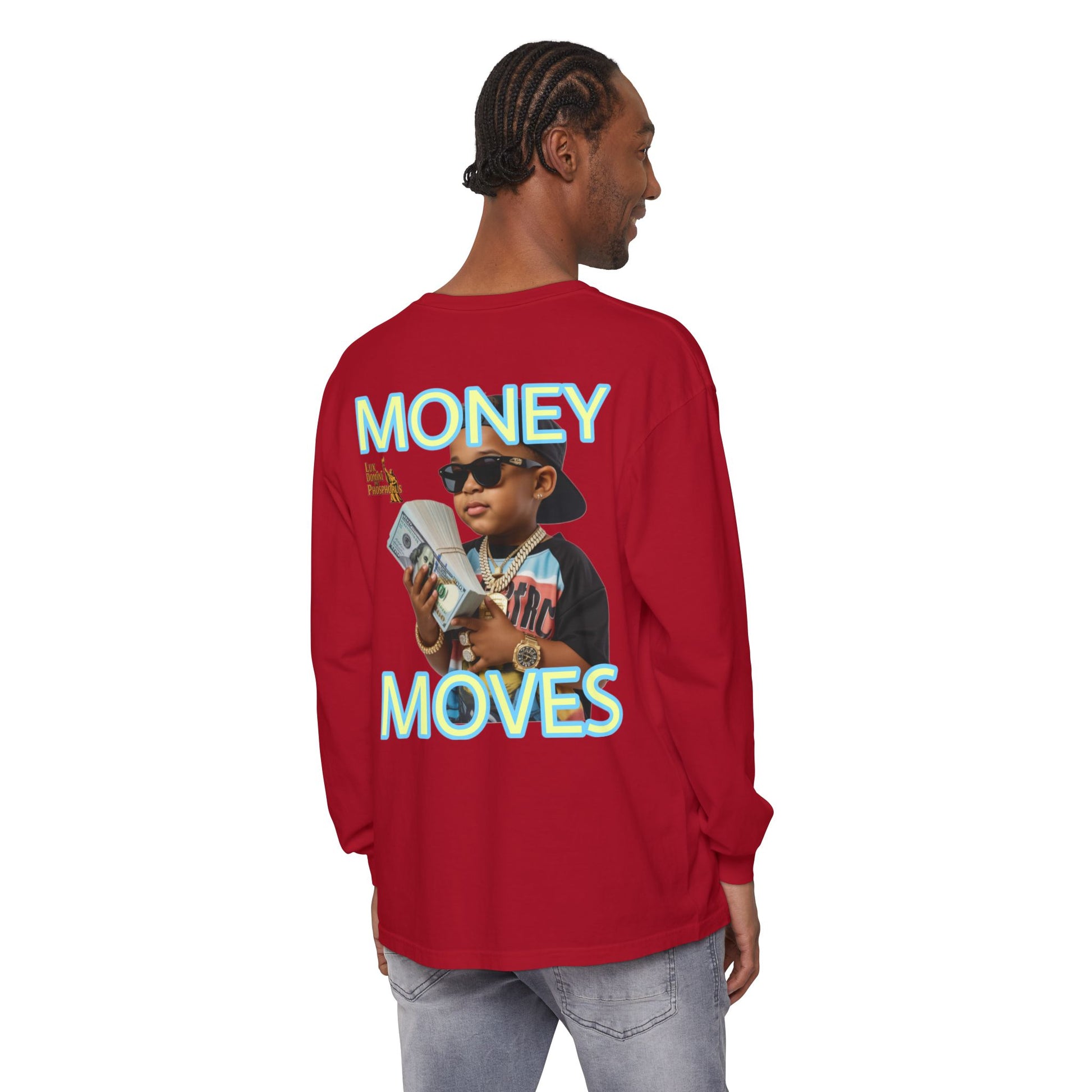 Long Sleeve T-Shirt - Money Moves LD&P APPAREL