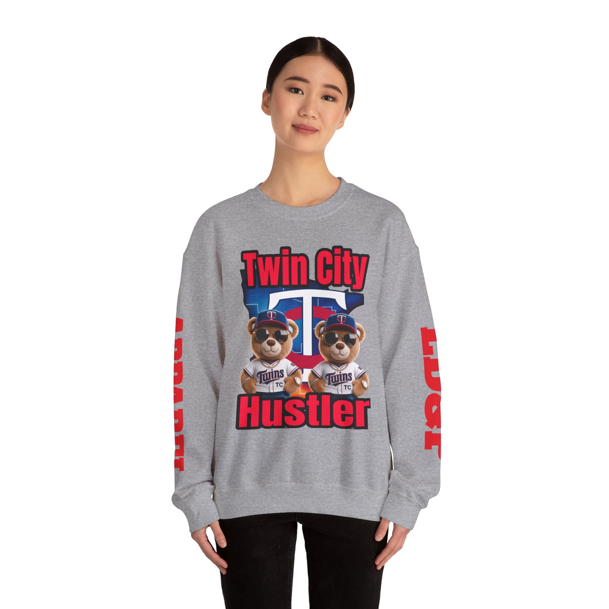 Crewneck Sweatshirt Twin City Hustler LD&P Apparel Design