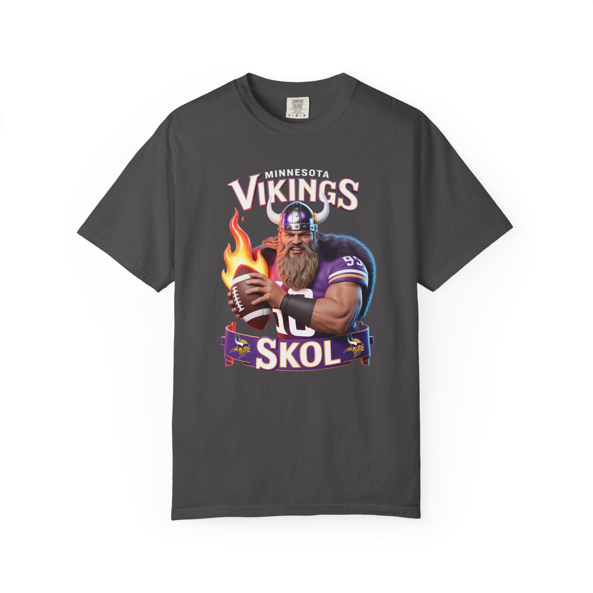 T-Shirt - Minnesota Vikings SKOL Unisex Garment-Dyed Tee