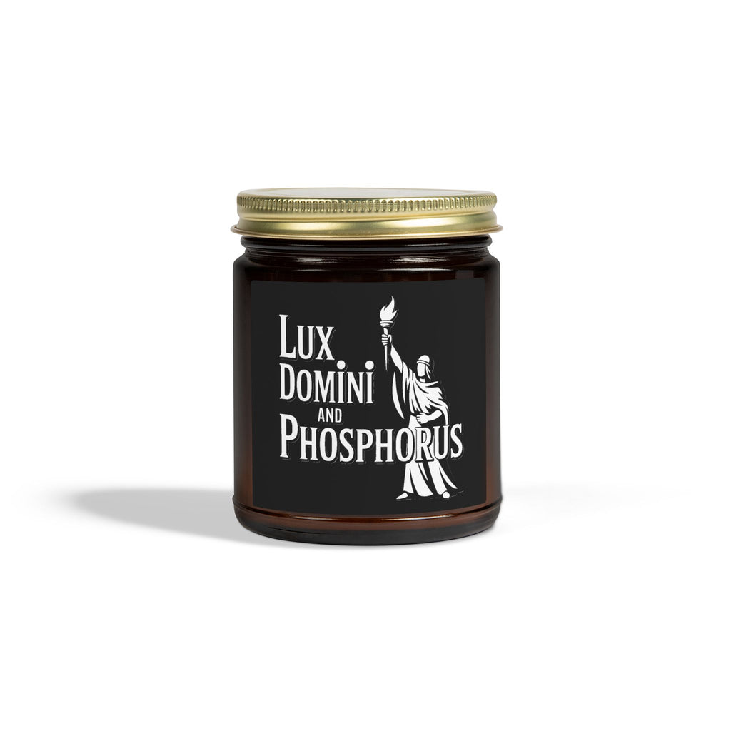 Lux Domini & Phosphorus Coconut Apricot Scented Candle (4oz & 9oz)